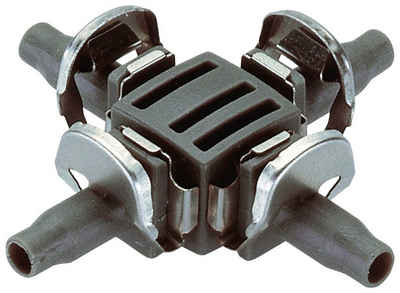 GARDENA Schlauchkupplung Micro-Drip-System, 08334-20, (Set), 4,6 mm (3/16), 10 Stück