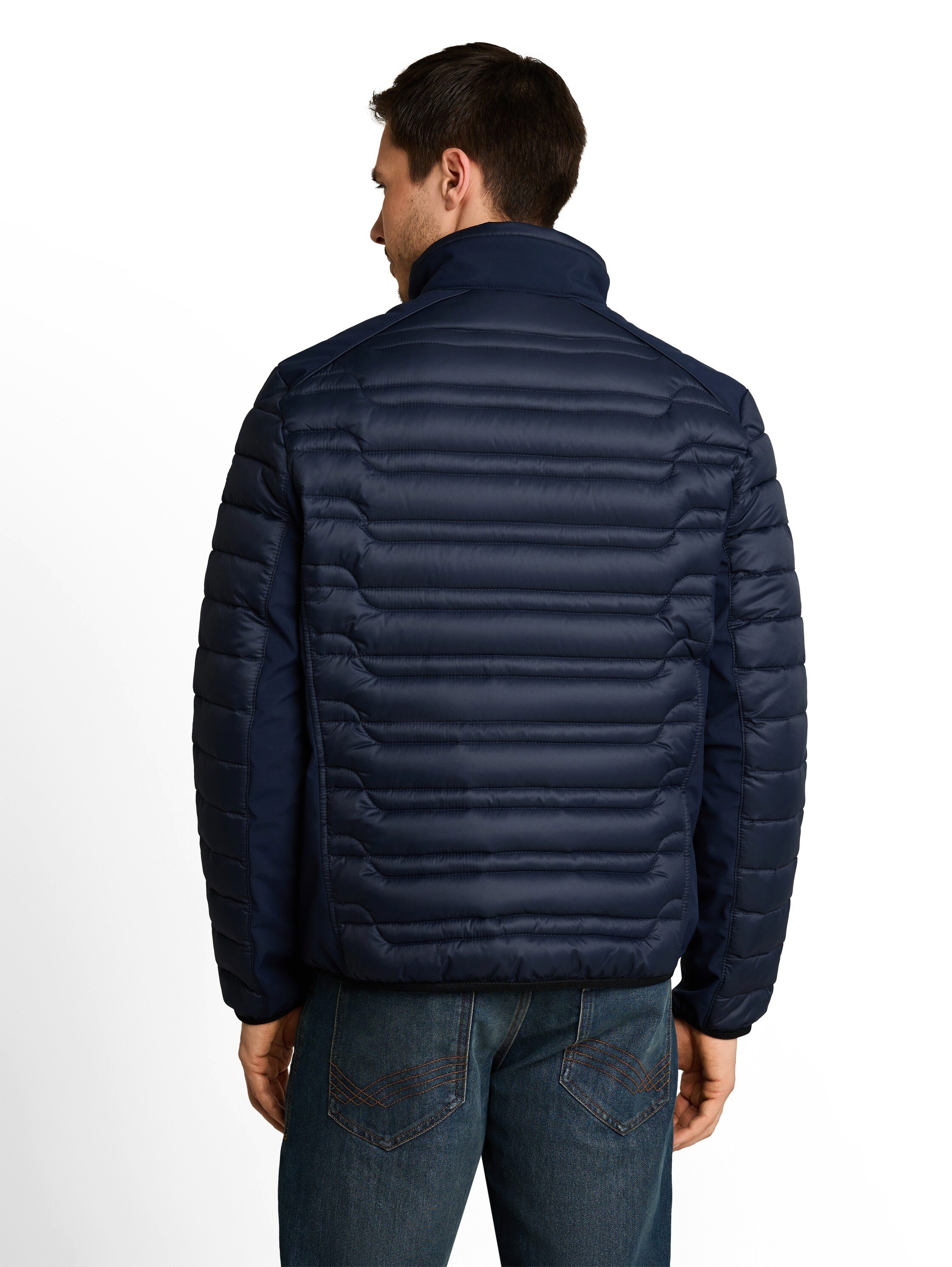 TOM TAILOR Steppjacke mit Stehkragen und Reißverschluss