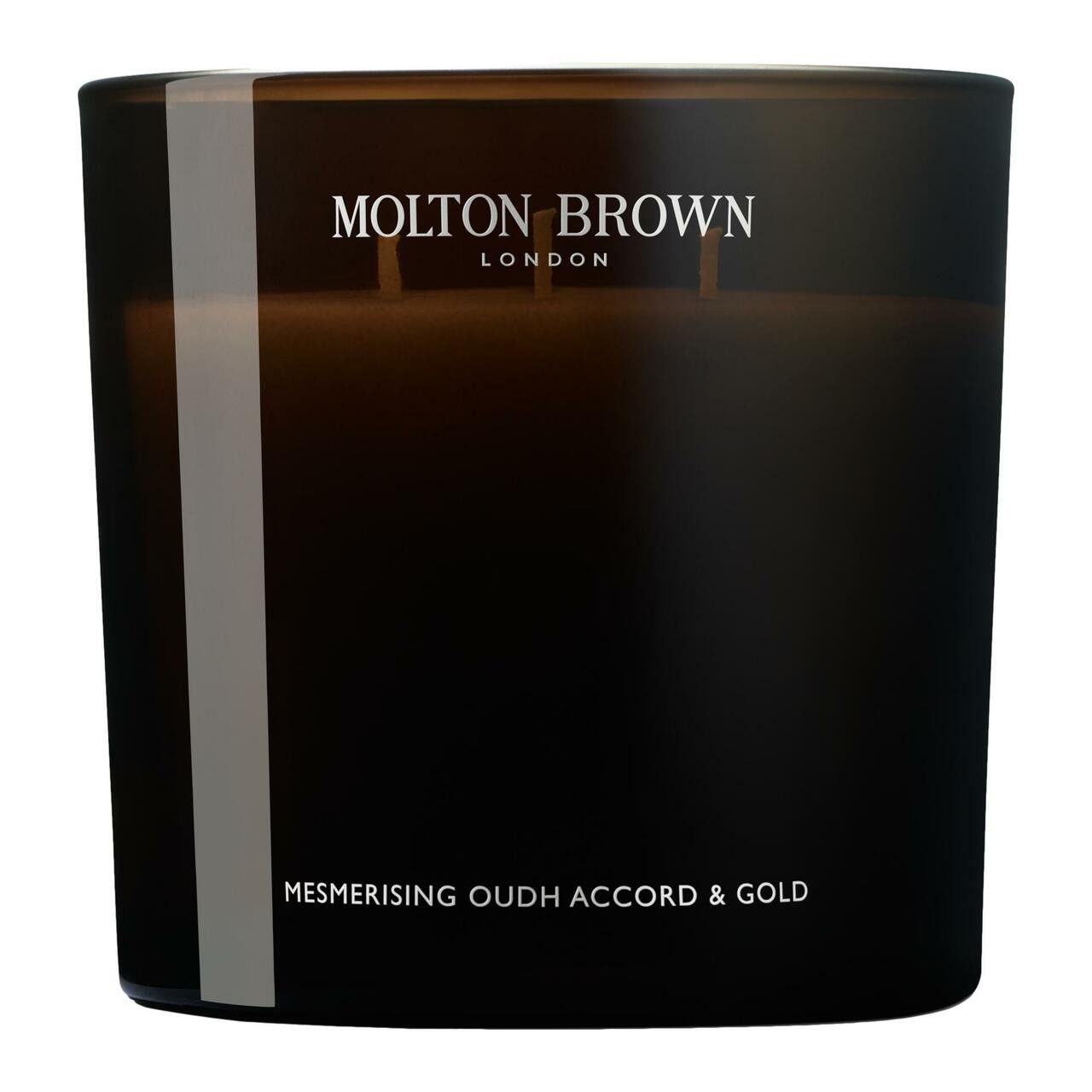 MOLTON BROWN Duftkerze Mesmerising Oudh Accord & Gold Luxus Duftkerze, für Alle Hauttypen