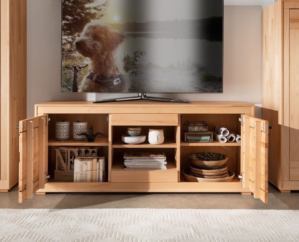 Main Möbel TV-Board TV Element Lowboard 150x62cm Kernbuche Danzig