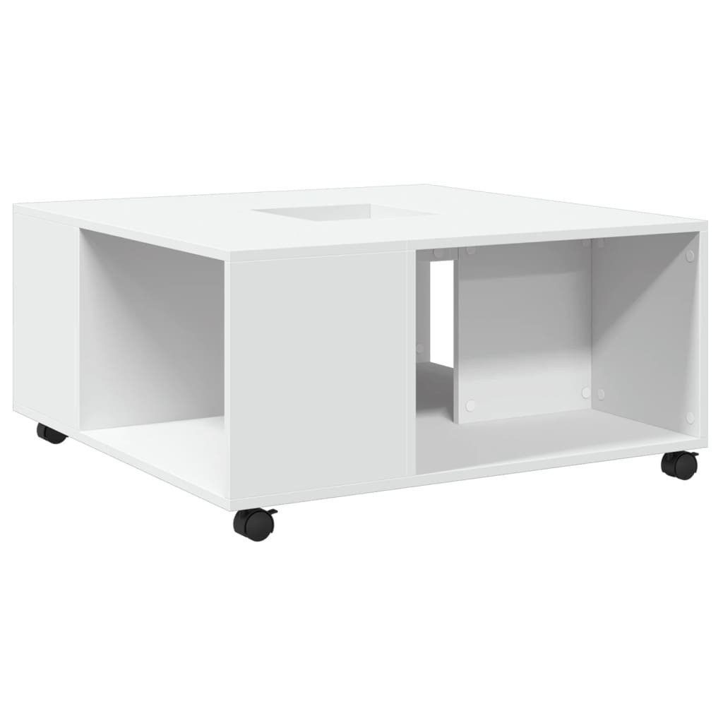 vidaXL Couchtisch Couchtisch Weiß 80x80x40 cm günstig online kaufen