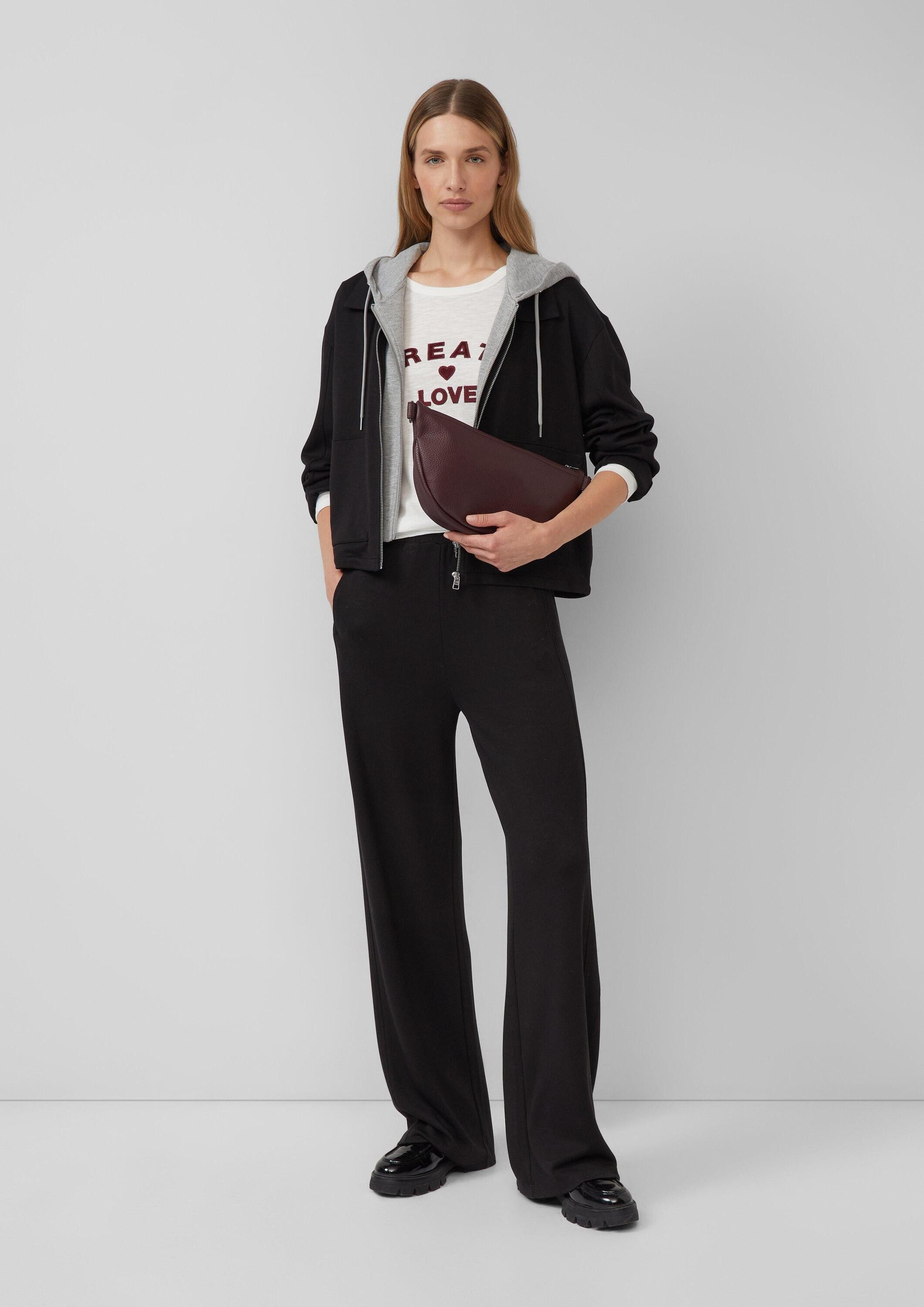 s.Oliver Umhängetasche Tasche, Crossbody-Bag mit Leo-Lining