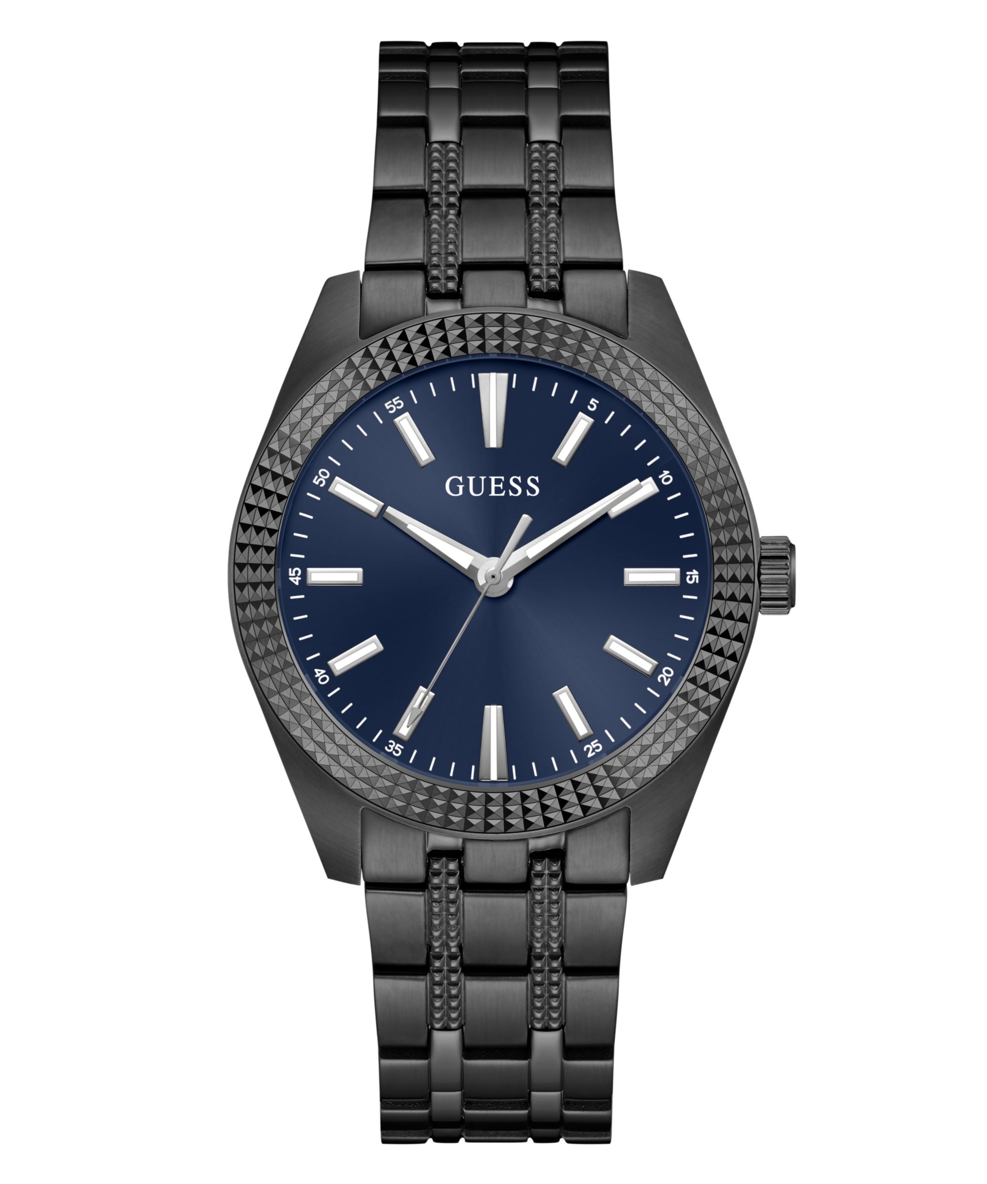 Guess Quarzuhr PERCY GW1145G3, Armbanduhr, Damenuhr, Herrenuhr, Edelstahlarmband, analog