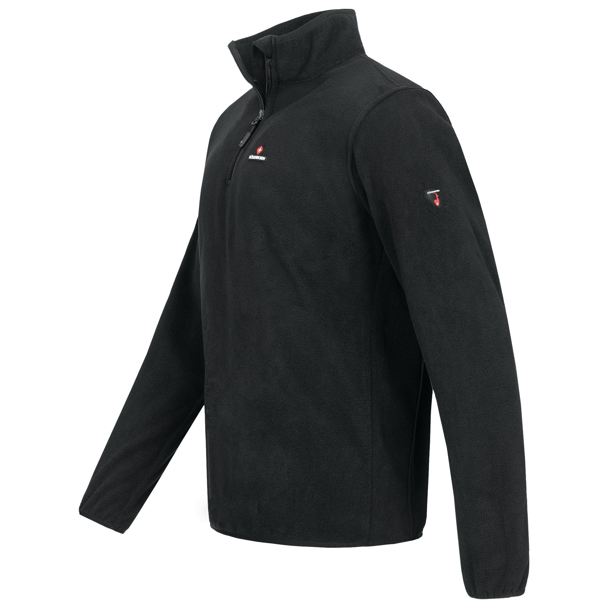 Höhenhorn Fleecepullover Skyja Herren Fleece Pullover für Männer Sweatshirt 1/4 Zip Microfleece