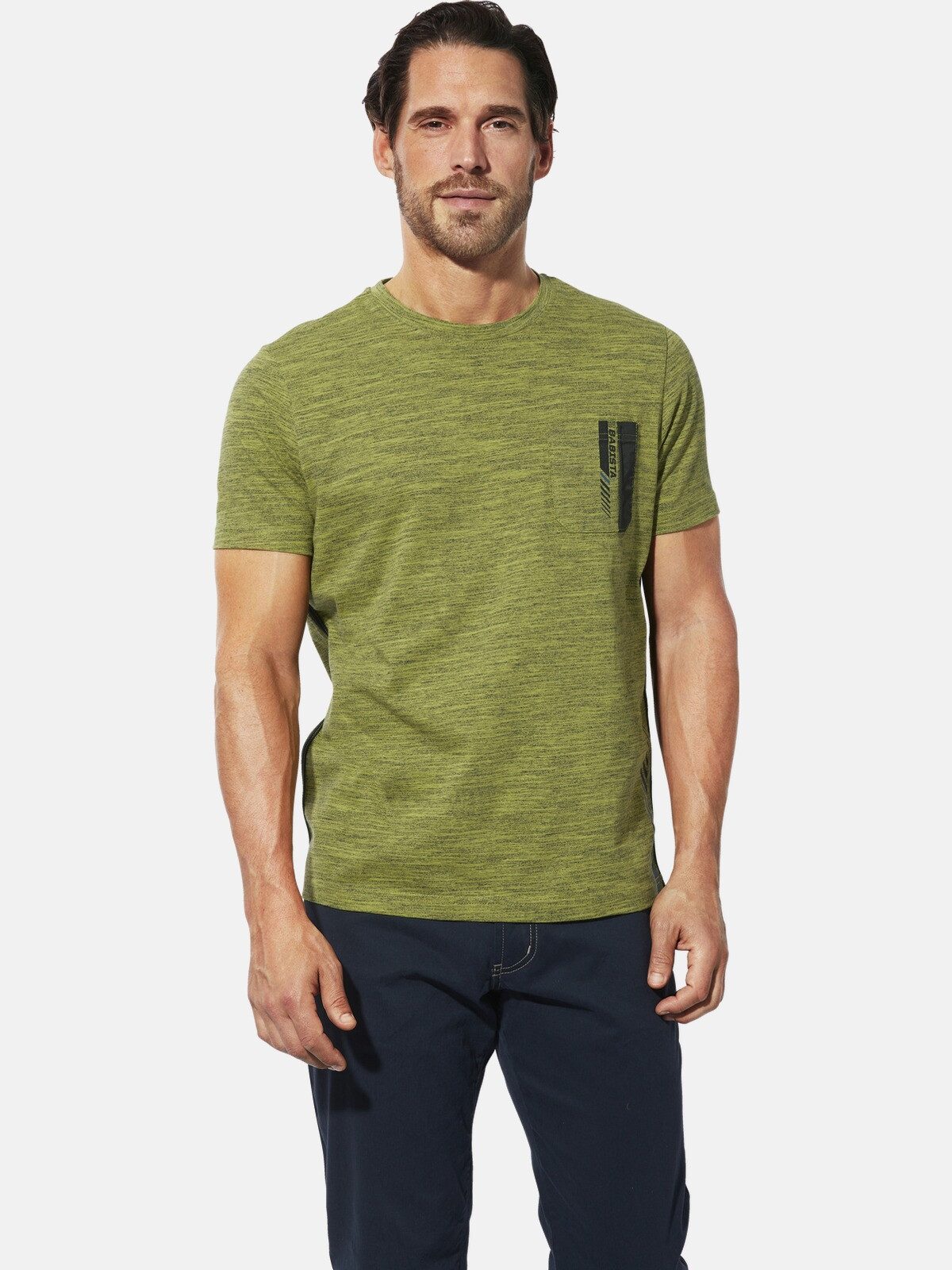 Babista T-Shirt ROMARIO mit bedruckter Brusttasche