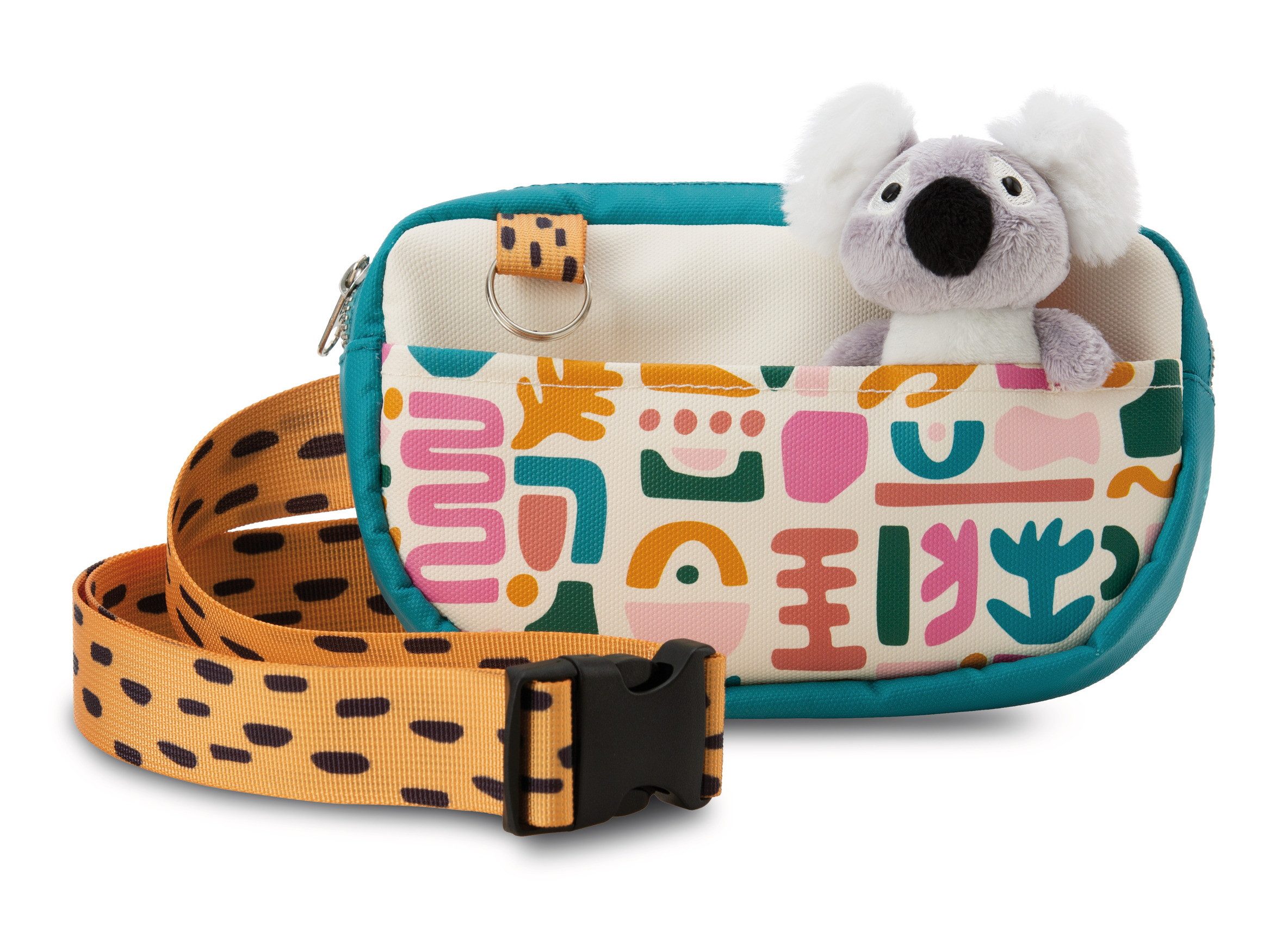 Nici Gürteltasche 61739 - 20 x 11 cm mit kleinem Kuscheltier Koala, 10 cm (1-tlg)