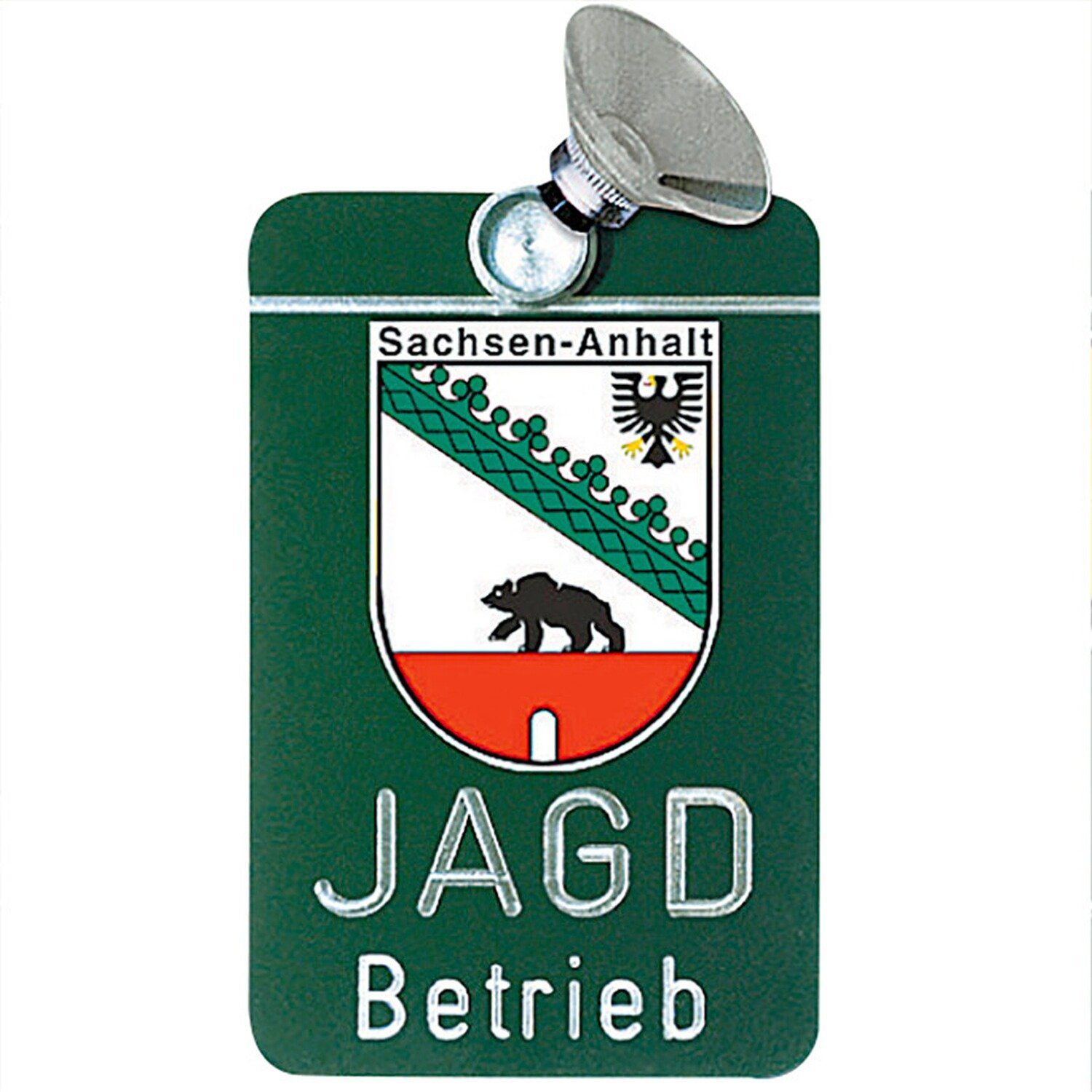 Dr. Gmünder Hinweisschild Autoschild Jagdbetrieb
