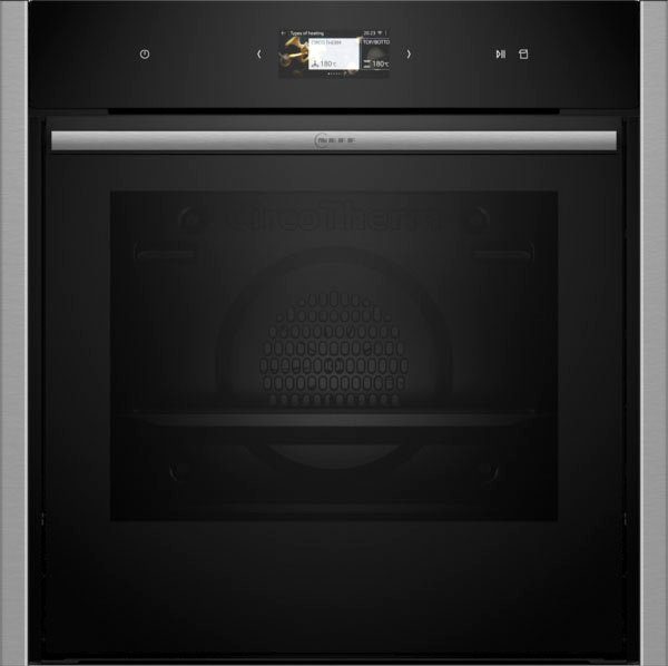 NEFF Backofen N 90 B64VS31N0, mit Teleskopauszug nachrüstbar, Hydrolyse, Voll versenkbare Slide & Hide® Tür & saftiges Vario Steam