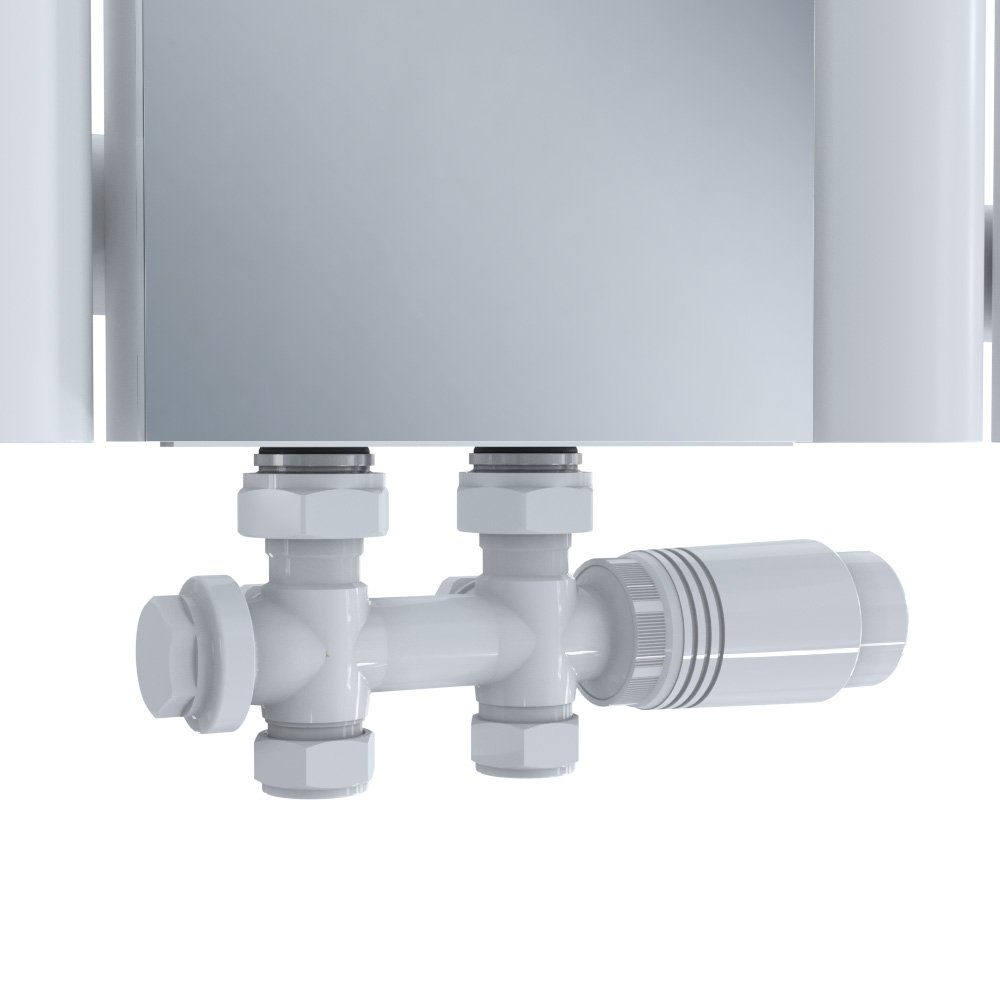 SONNI Badheizkörper Heizkörper Design Paneelheizkörper Röhren mit Spiegel, günstig online kaufen