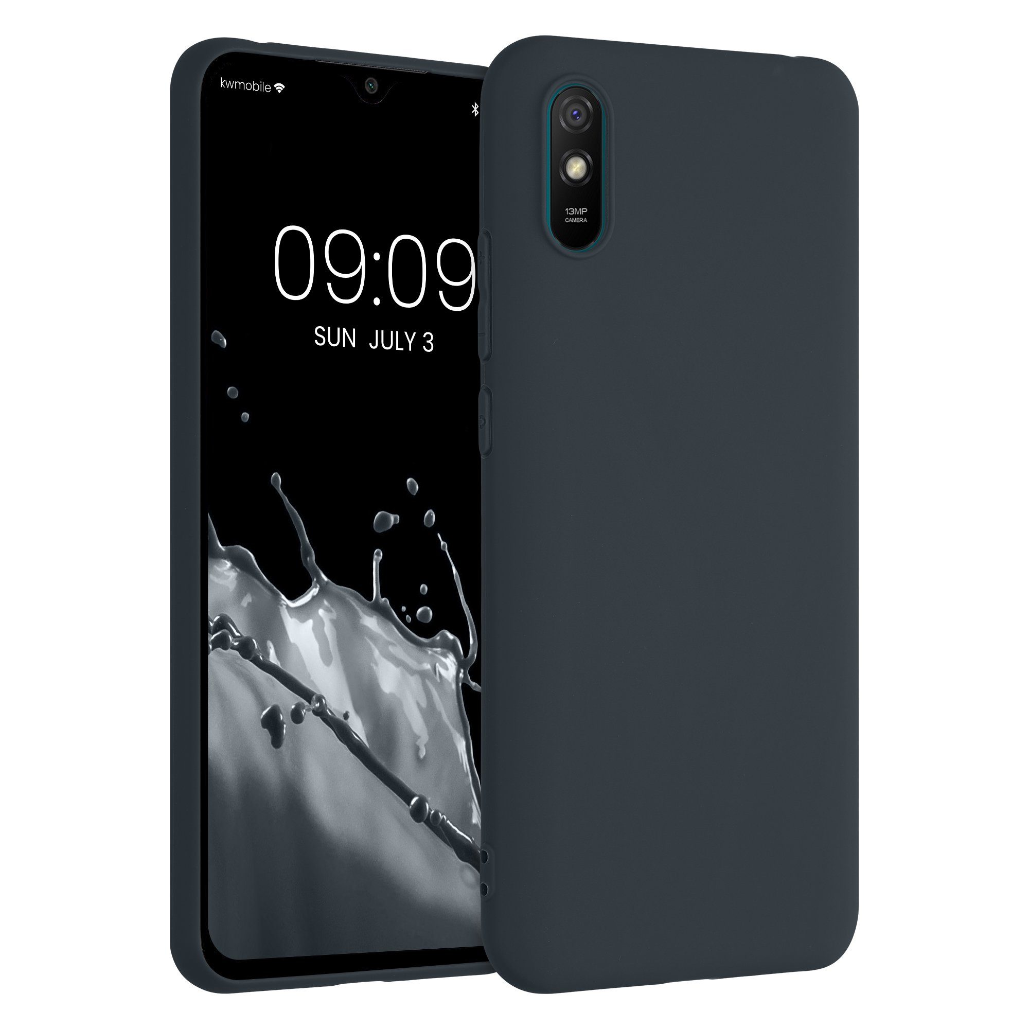 kwmobile Handyhülle Hülle für Xiaomi Redmi 9A / 9AT, Hülle Silikon - Soft Handyhülle - Handy Case Cover