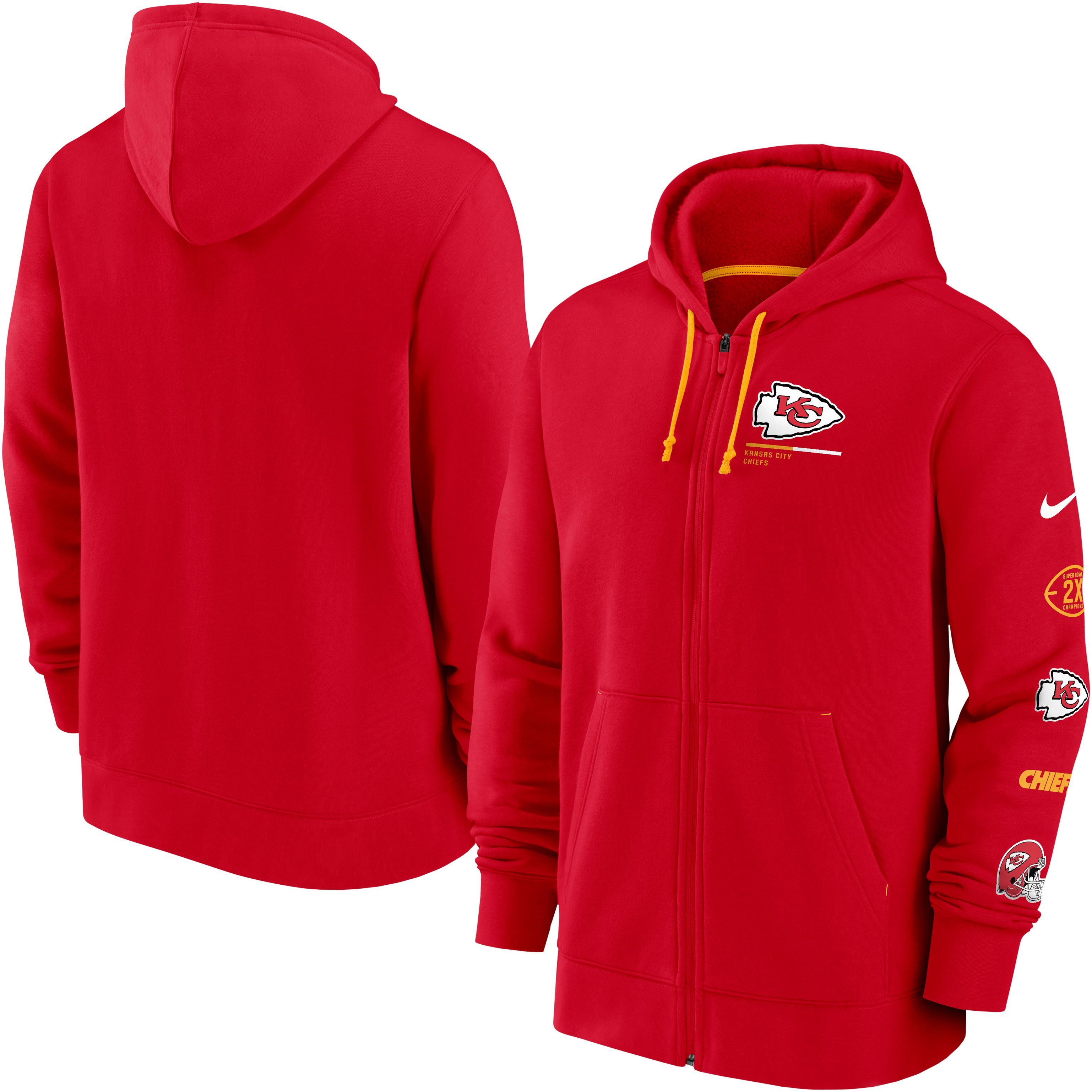 CHIEFS KANSAS CITY NIKE FZ Nike Kapuzensweatshirt LEGACY HOODIE