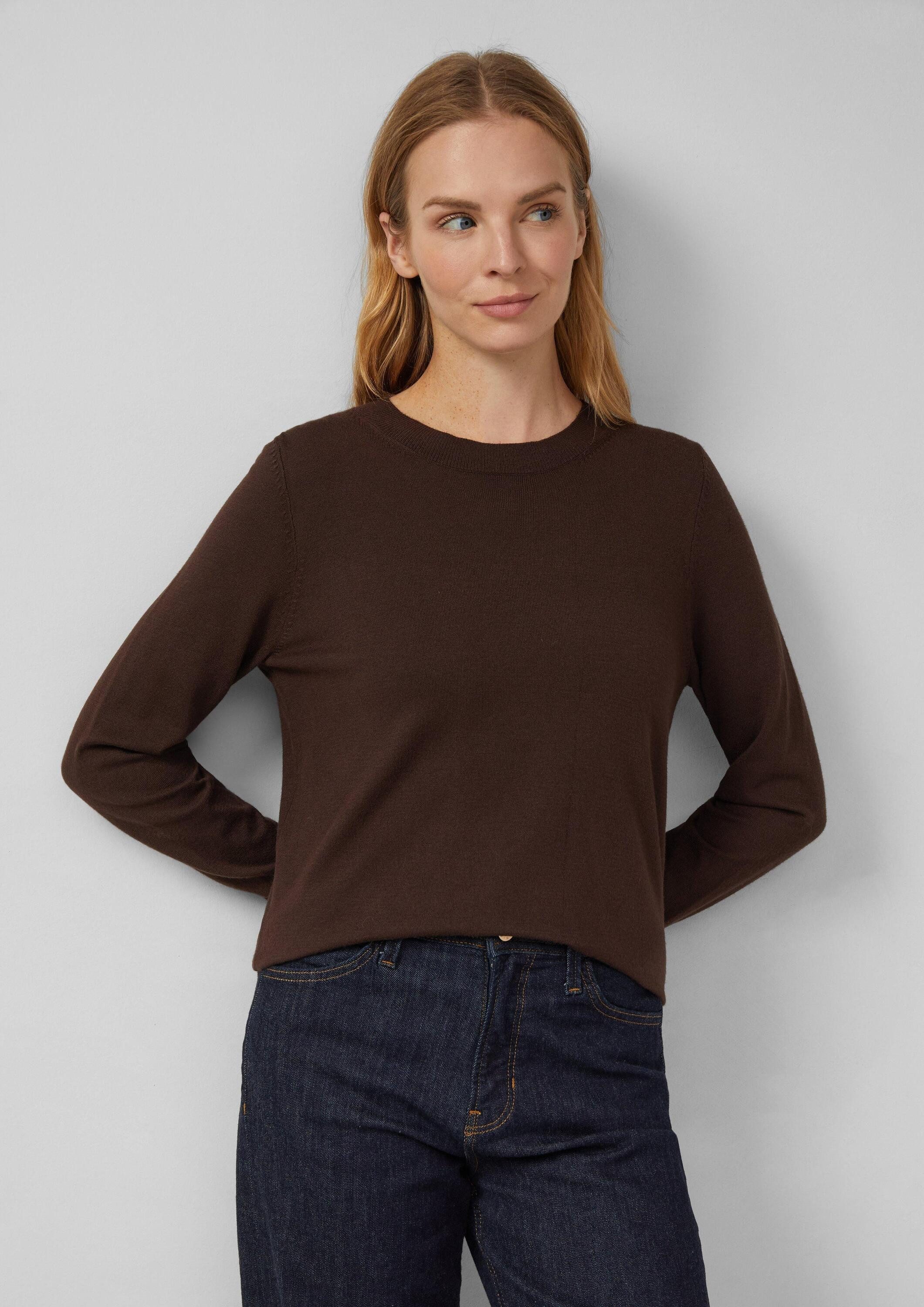 s.Oliver Longpullover Вязаные свитера Вязаные свитера aus Viskosemix