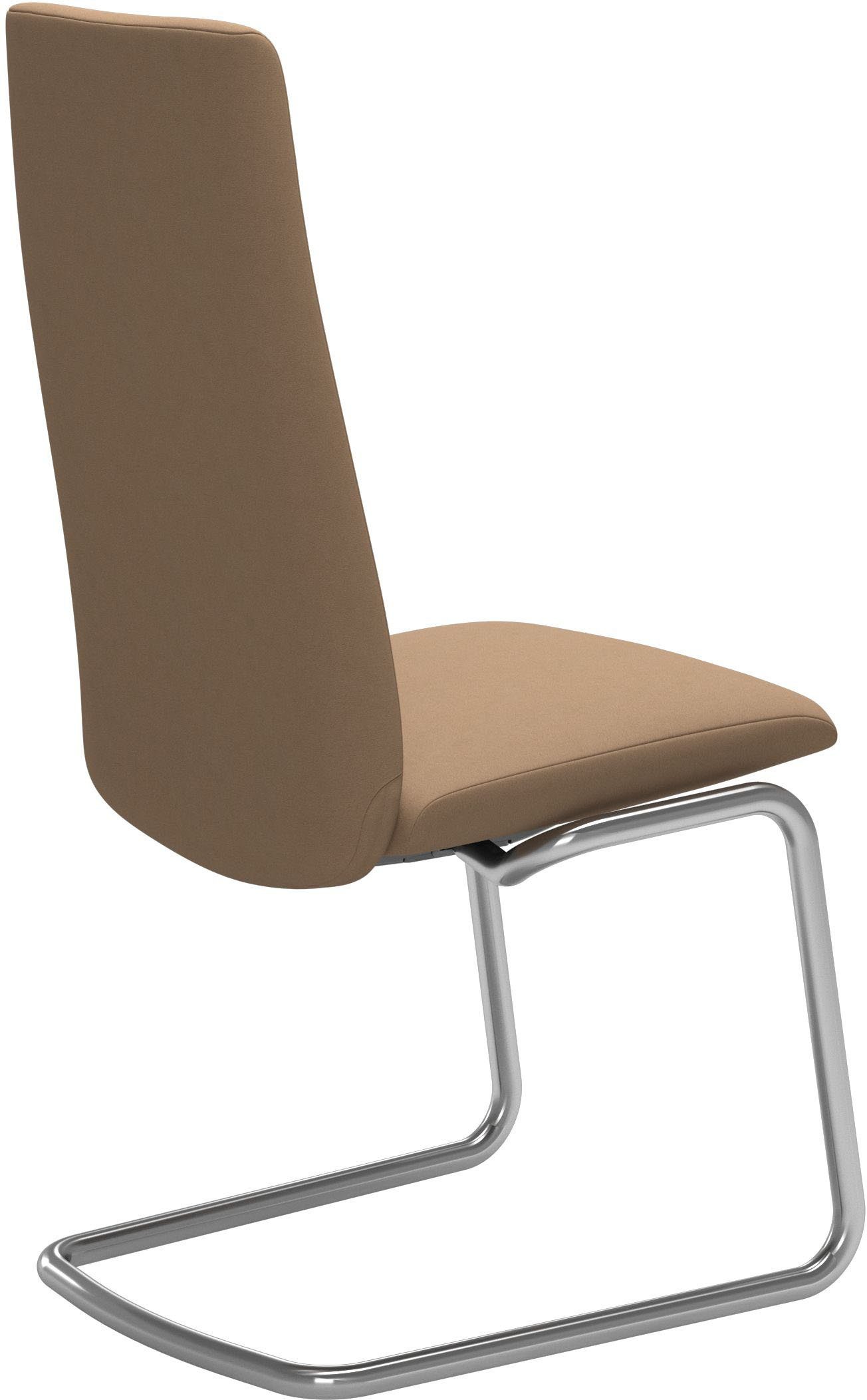 mit Polsterstuhl Stahl Größe aus Schwarz High M, Stressless® Laurel, Back, matt in Beinen