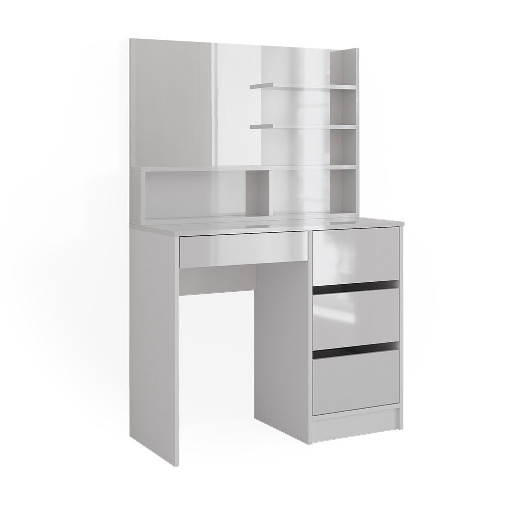 Vicco Schminktisch Sherry, Weiß, 90 cm günstig online kaufen