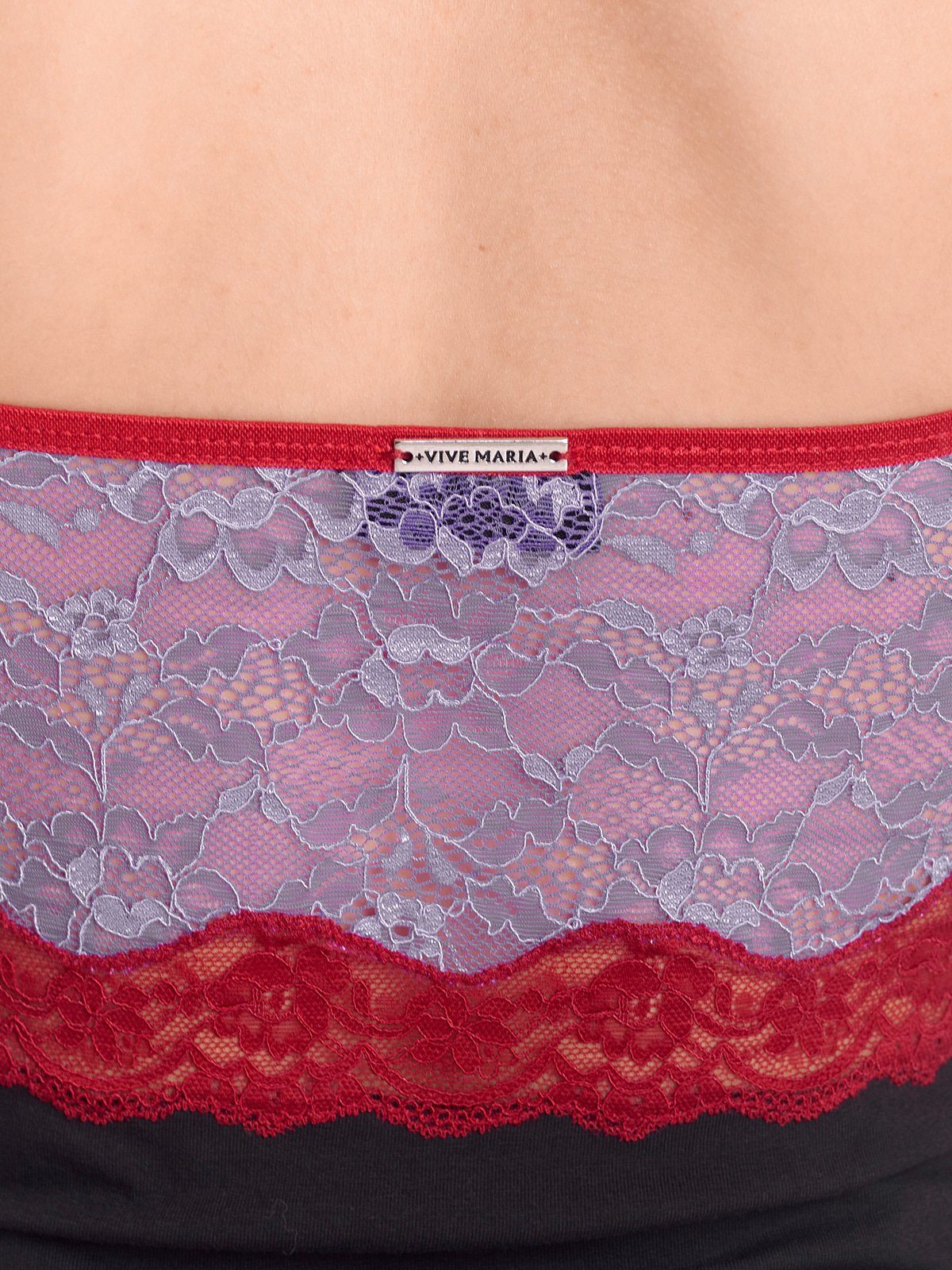 Vive Maria Set: Unterhemd Lavender Panty) (mit Kiss