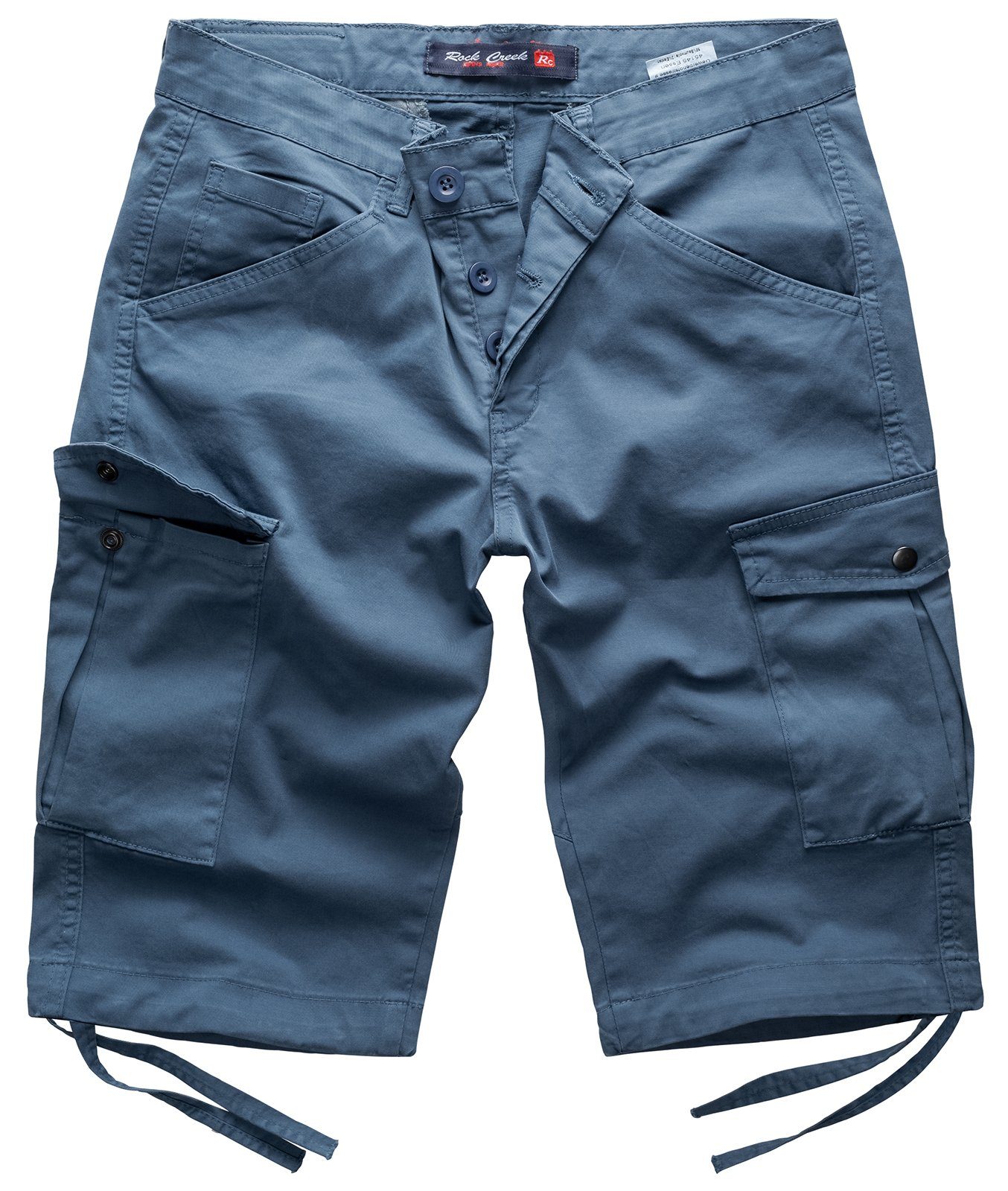 Rock Creek Cargoshorts Herren Cargo Shorts mit Taschen RC-393 Blau