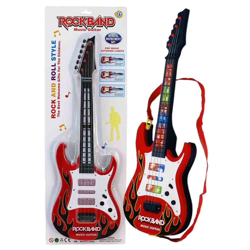 Jonotoys Spiel-Gitarre Rockband Spielzeug Gitarre - günstig online kaufen