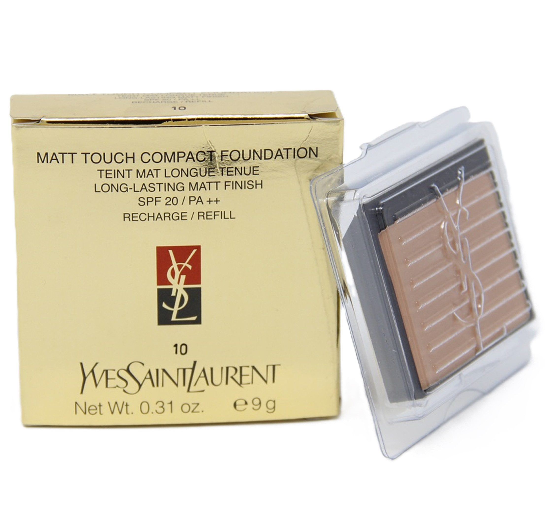 YVES SAINT LAURENT Foundation Yves Saint Laurent Matt Touch Compact Foundation SPF20 Refill 10