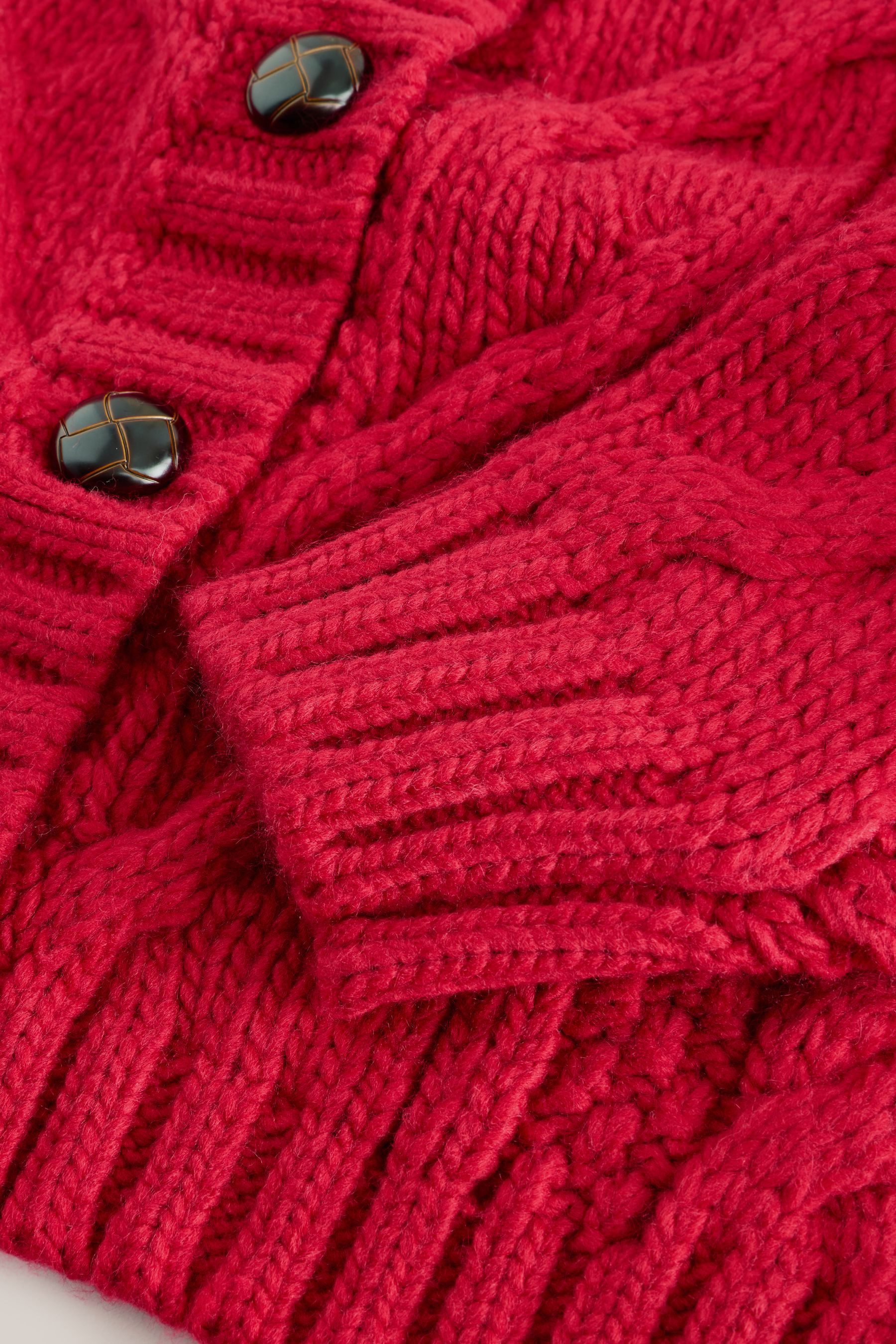 Next Strickjacke Grobstrickjacke mit Zopfmuster (1-tlg) günstig online kaufen