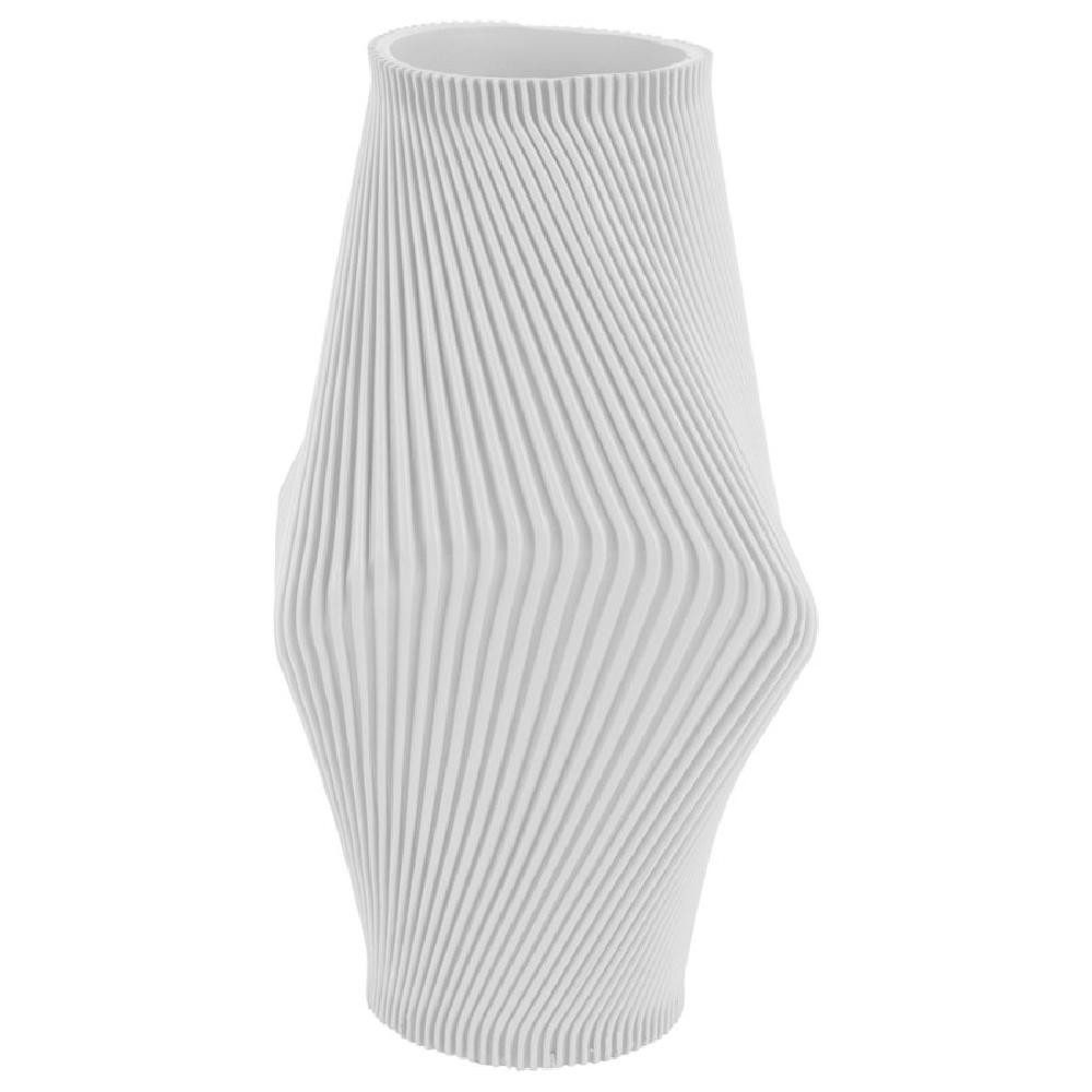 Present Time Dekovase Vase Twisted Rib Weiß Large