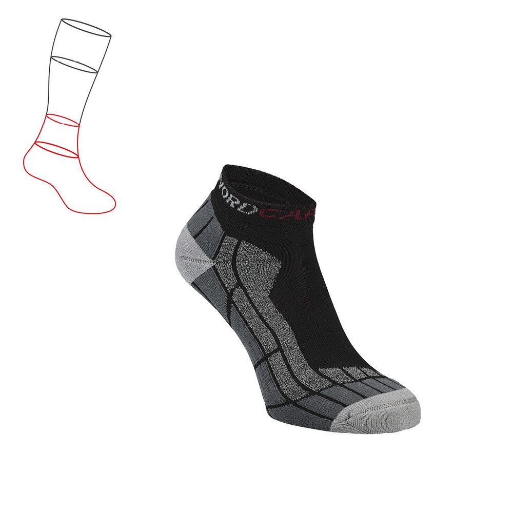 Nordcap Sportsocken (Set, 6-Paar) angenehm, atmungsaktiv und fußschonend in raffinierter Ausführung