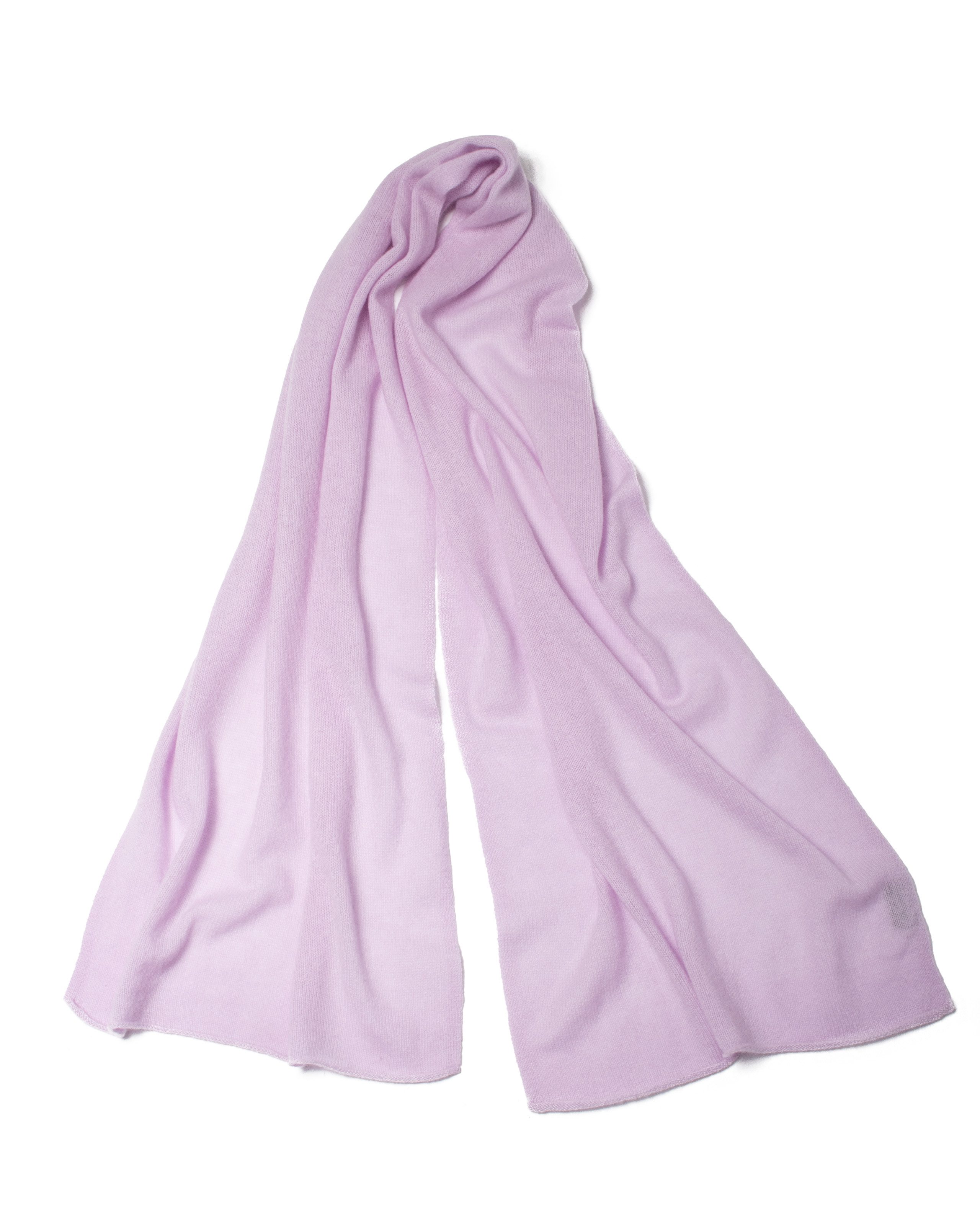 MayTree Kaschmirschal Großer, leichter Damenschal, Lilac Dream, (Stück, 1-St), 100% Kaschmir