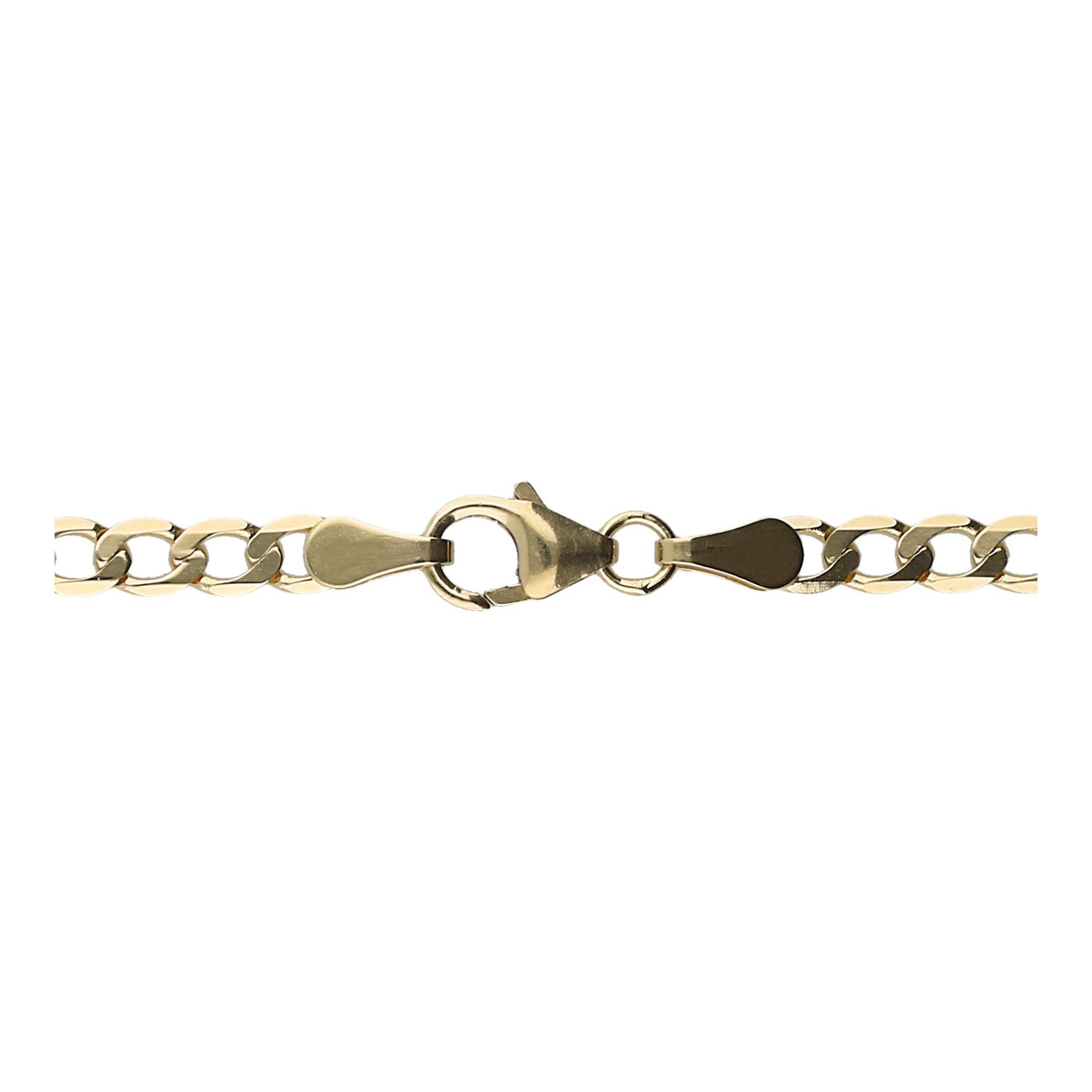 Luigi Merano Panzerkette Panzerkette, massiv, Gold 585