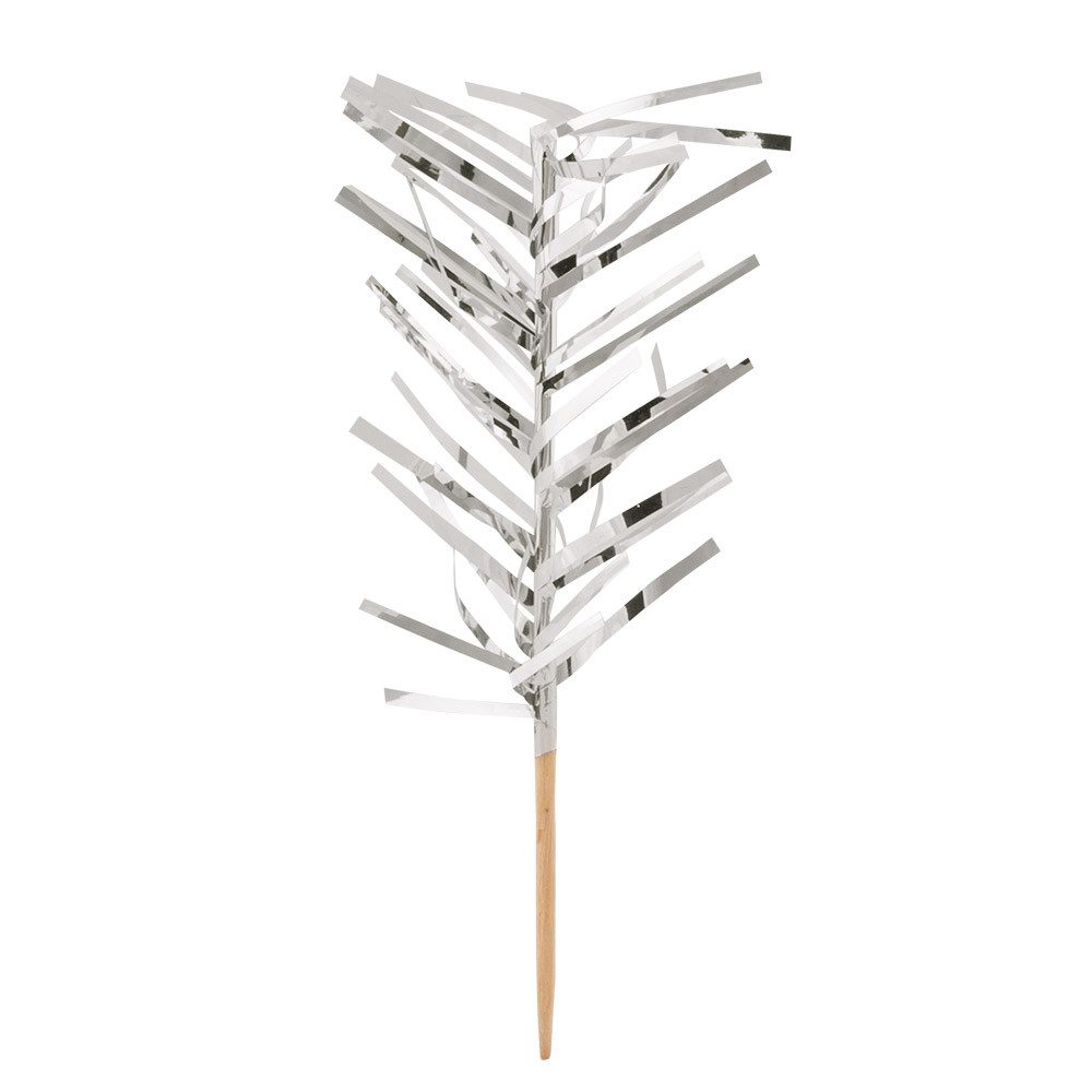 Boland Zahnseide 20 Cocktail-Spiesser - 10 cm Picker, Silber