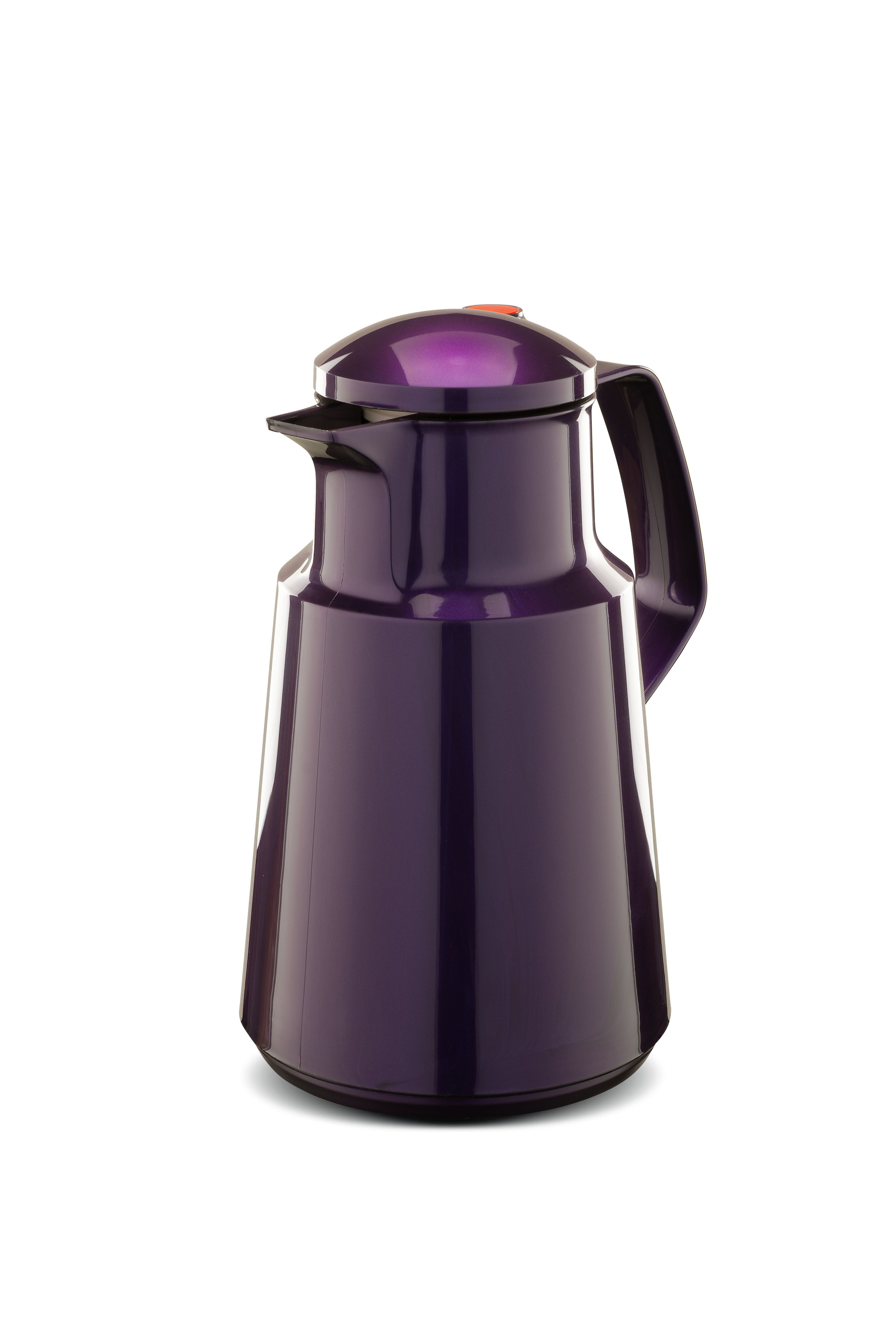 ROTPUNKT Isolierkanne 1,0 Liter I Glaseinsatz I premium Thermokanne I 24 Std heiß, (Kaffeekanne I Teekanne, Thermoflasche), Langanhaltende Isolierung
