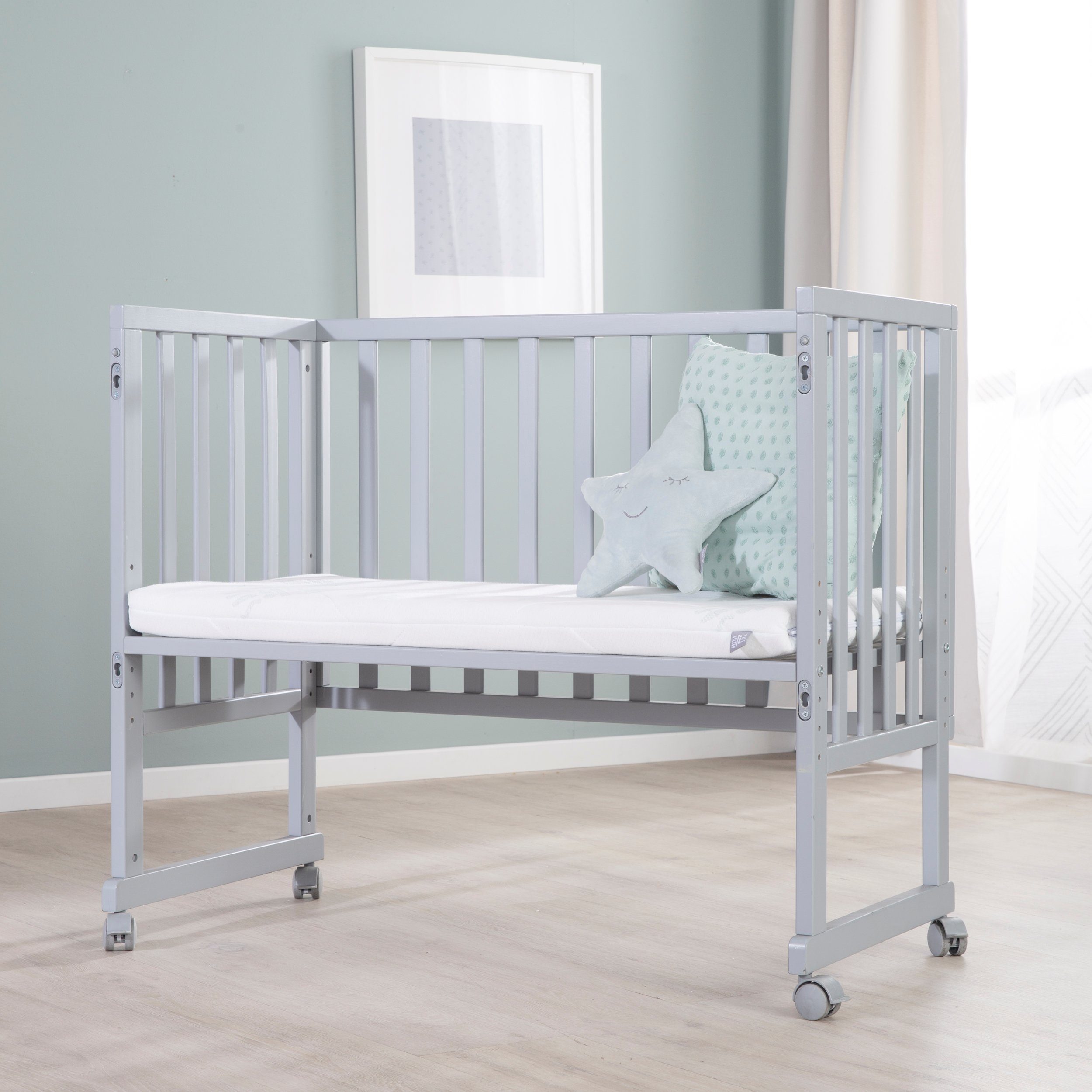roba® Stubenbett Beistellbett, Stubenbett, höhenverstellbar inkl. günstig online kaufen