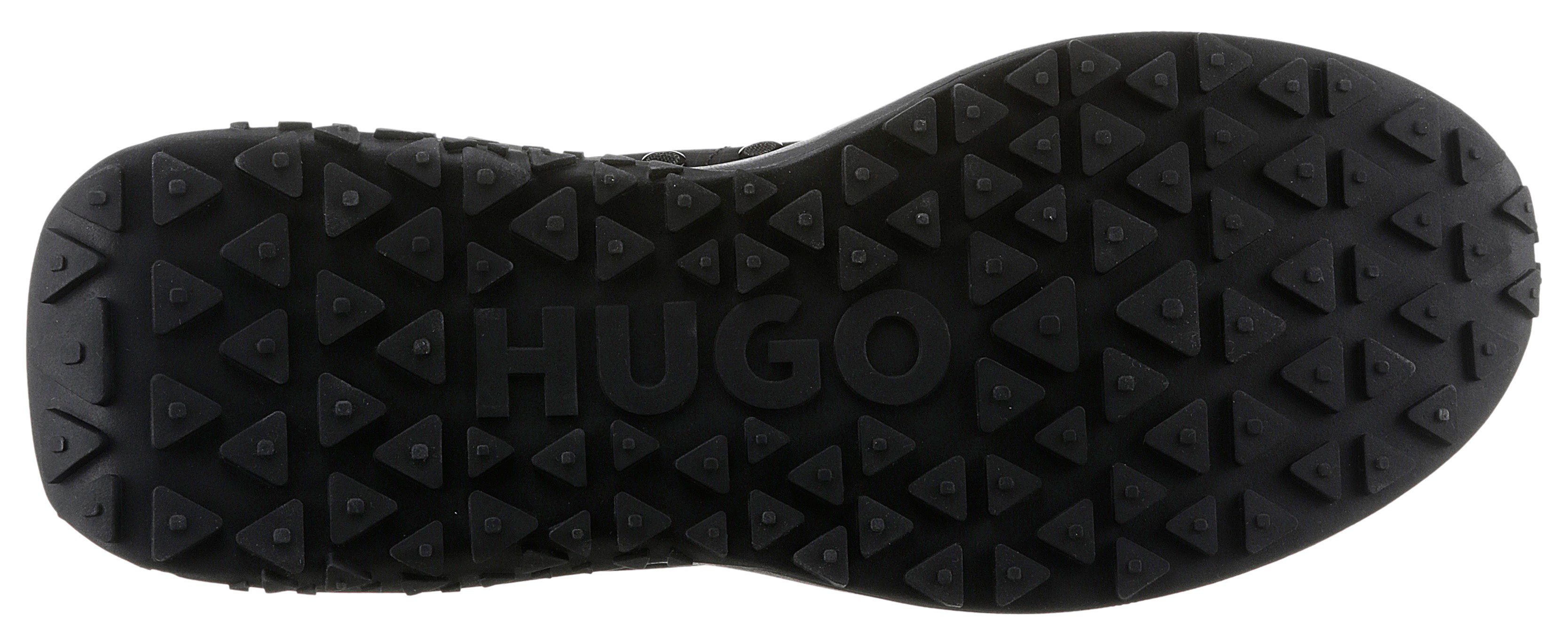 HUGO mit Kane_Runn Anziehlasche Sneaker schwarz