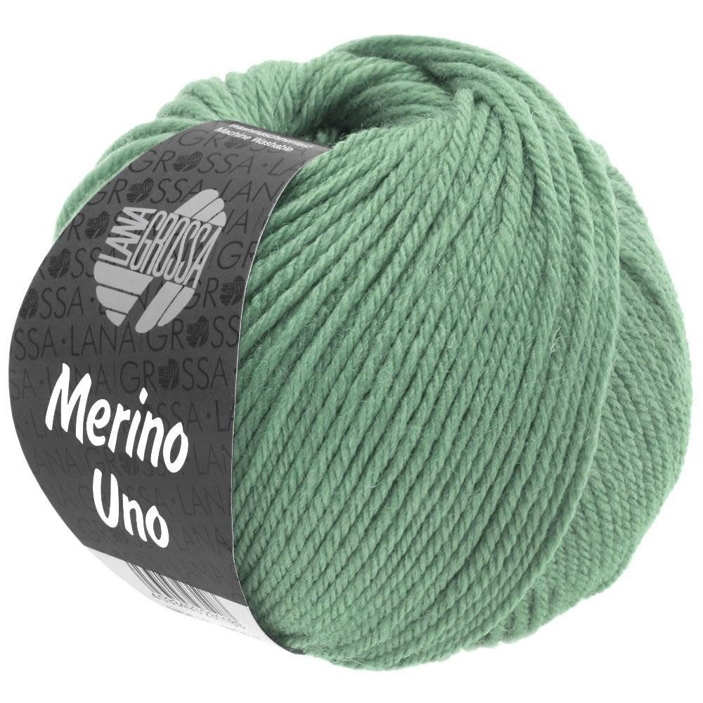 LANA GROSSA MERINO UNO Häkelwolle, 125 m (Extrafeine Merinowolle mit Superwash-Ausrüstung), 50 g
