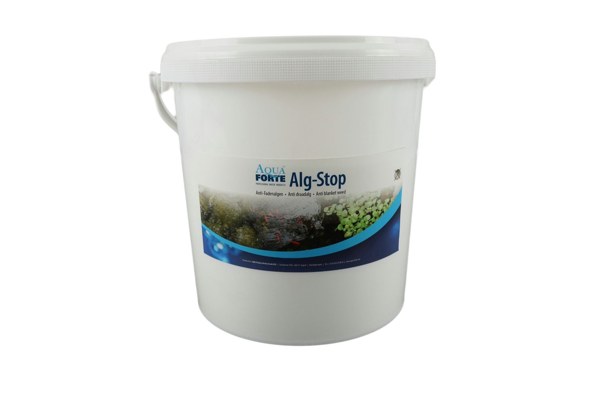SIBO Fluidra Netherlands B.V. Algenbekämpfung AquaForte Alg-Stop Anti Fadenalgenmittel 10 kg Fadenalgenvernichter