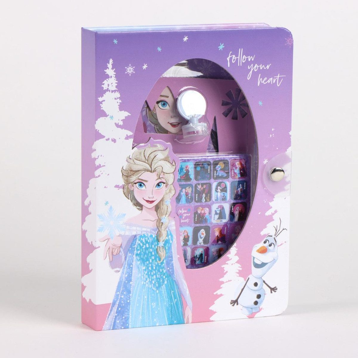 Cerda Notizbuch Disney Frozen Schreibset – Kinder Notizbuch inkl. Наклейка & Карандаши