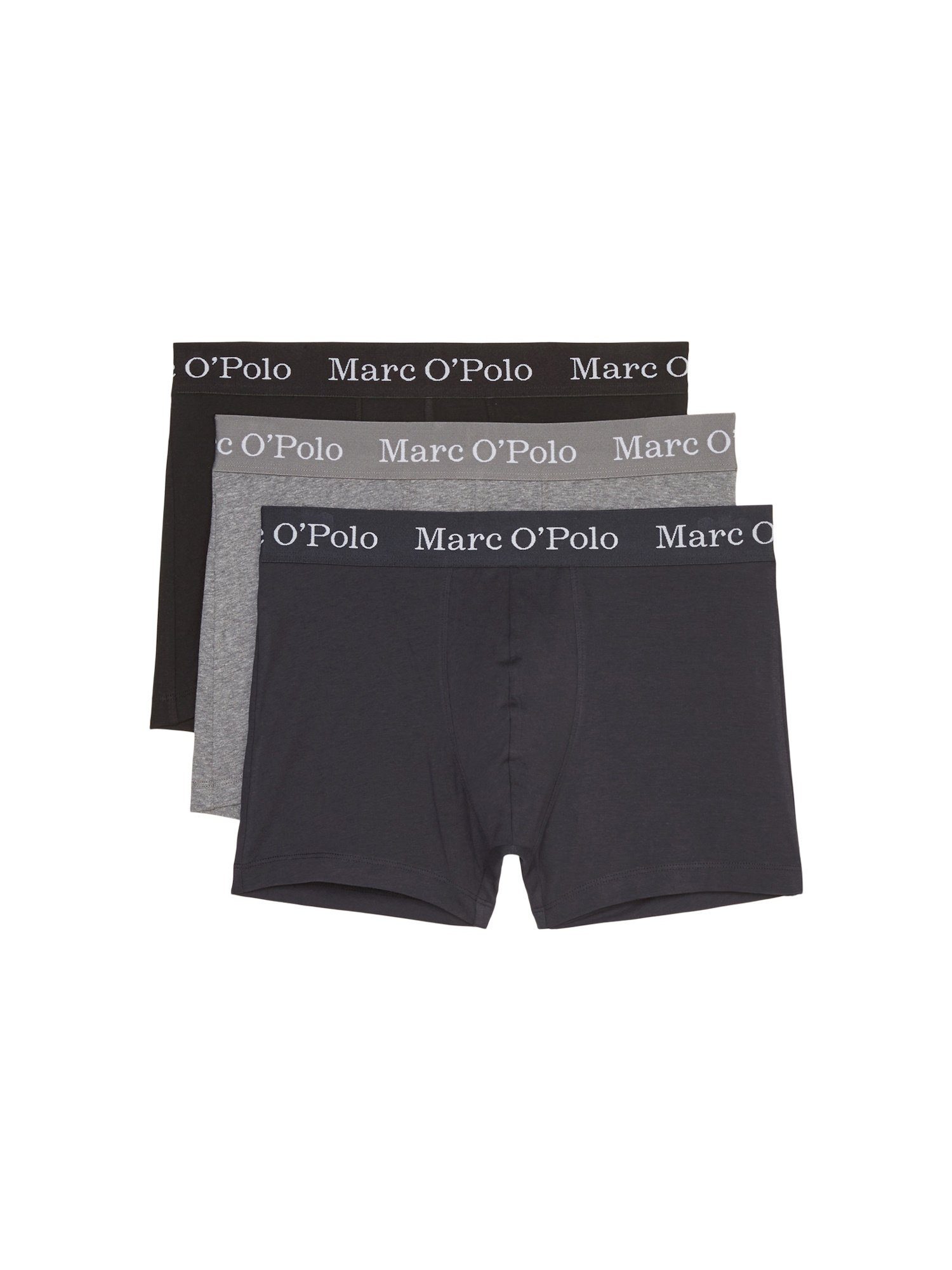 Marc O'Polo mehrfarbig Unterhosen Basic (3-St) Boxershorts Dreierpack Boxershorts