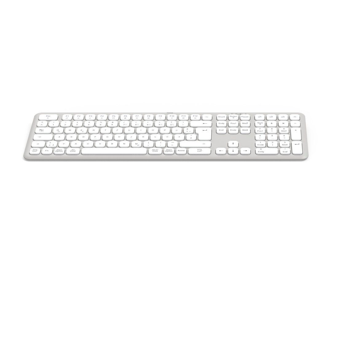 Hama Tastatur WK-550 (kabellos, QWERTZ, Multi-Device) Tastatur