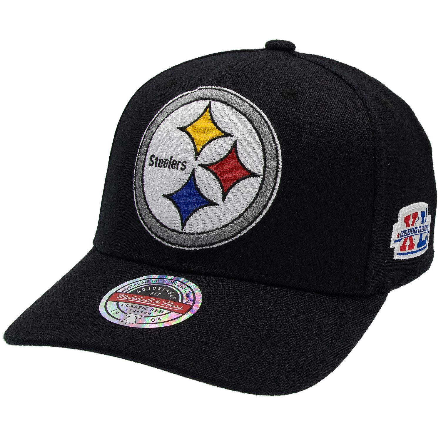 Mitchell & Ness Snapback Cap Stretch Classic Red Pittsburgh Steelers