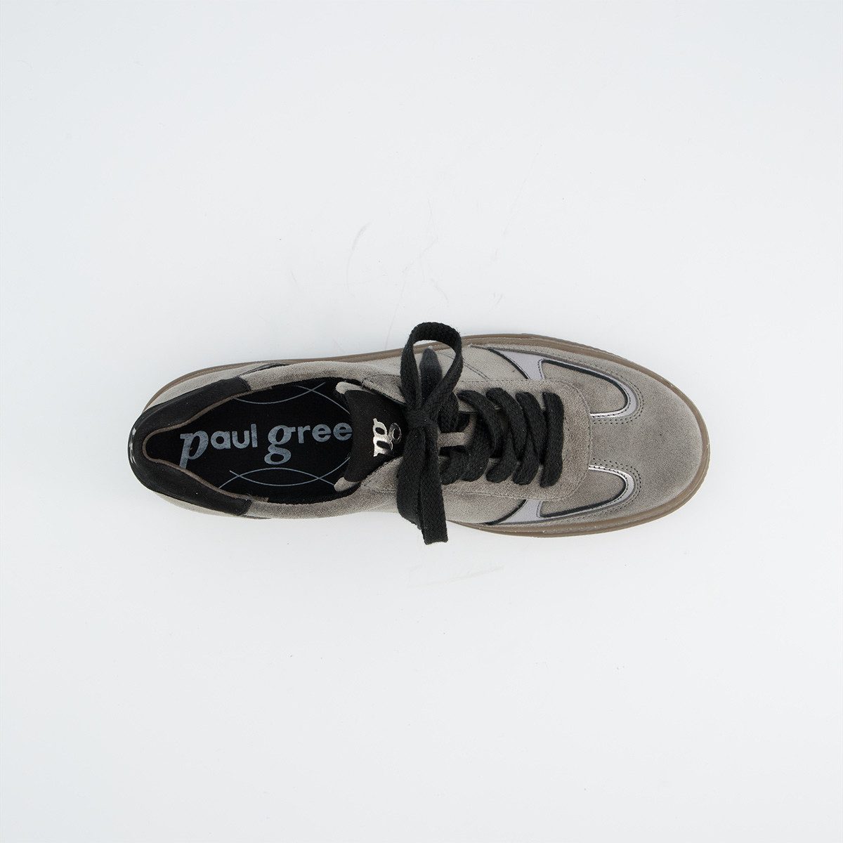 Paul Green Paul Green 5466-018, Sneaker, Grau/Schwarz, Damen Sneaker