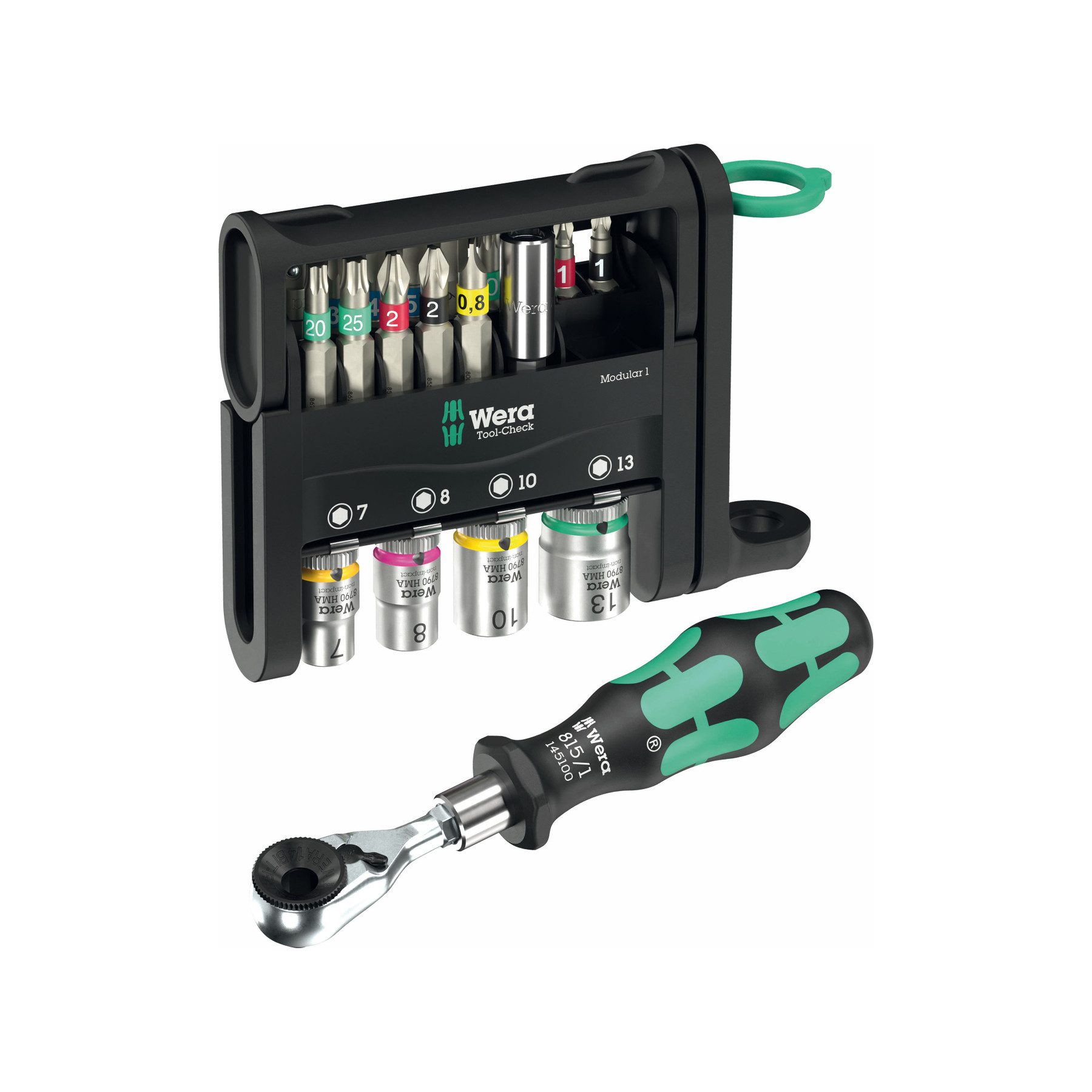 Wera Bit-Set WERA Bit-Set, Tool-Check Modular 1, 05049000001, 21-teilig