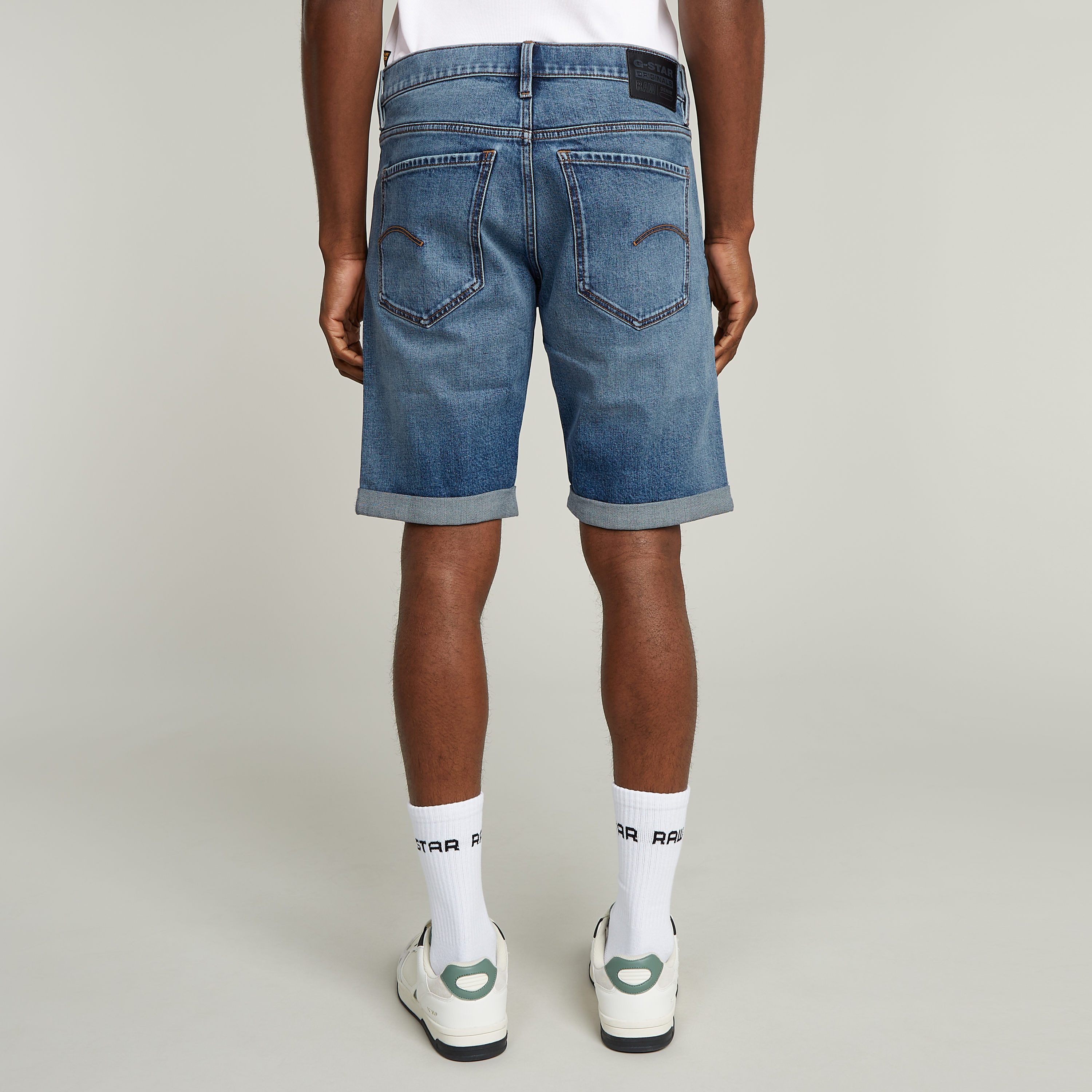 G-STAR Jeansshorts Mosa mit Umschlagsaum günstig online kaufen