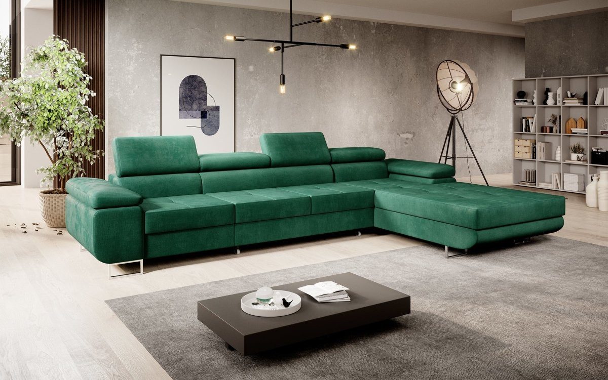 Luxusbetten24 Schlafsofa Designer Sofa Calvera Maxi, günstig online kaufen