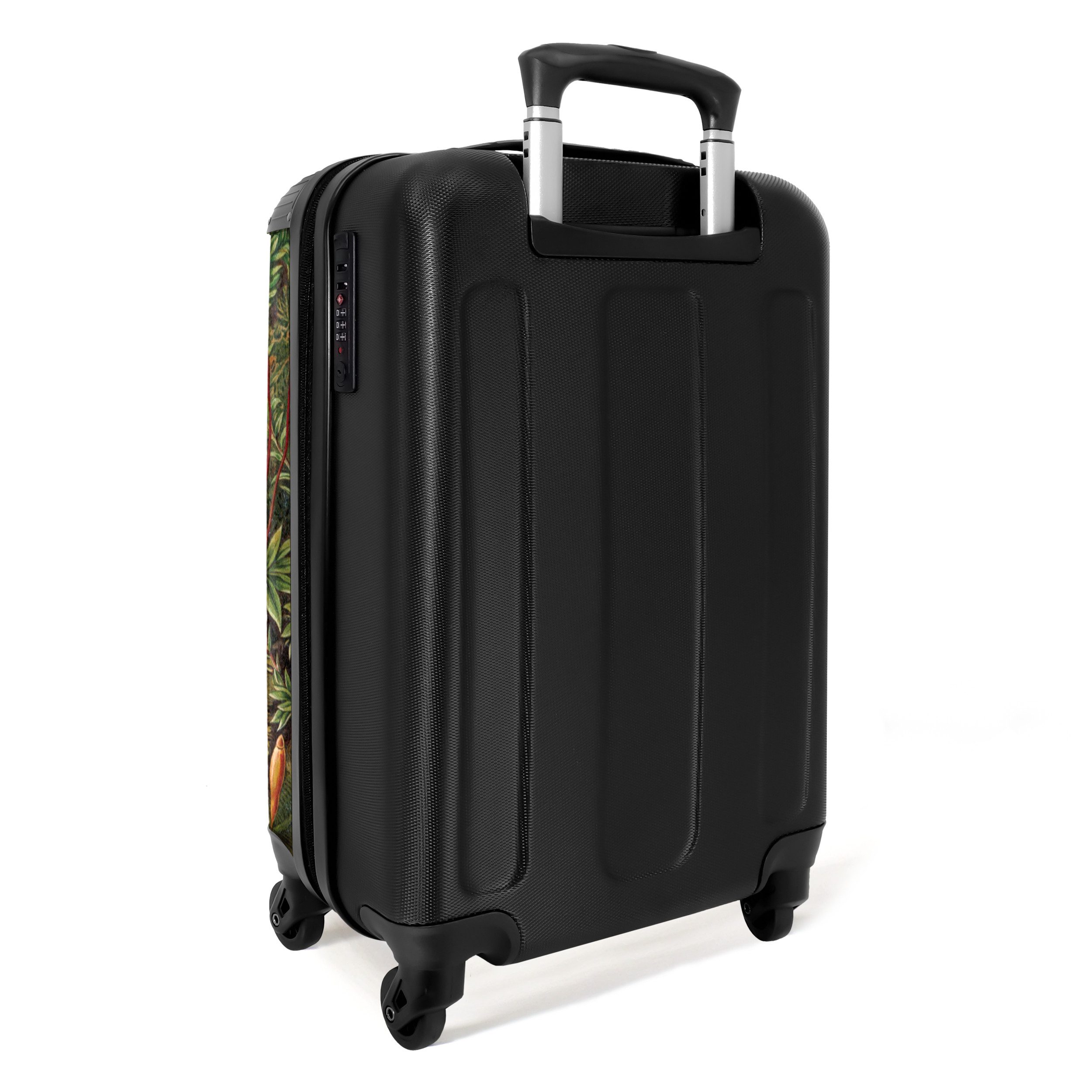 NoBoringSuitcases.com© Hartschalen-Trolley Vintage - Kunst - Natur - Haeckel - Alte Meister 55x35x20cm, 4 Rollen, Reisetasche mit Rollen, Koffer Handgepäck Flugzeug
