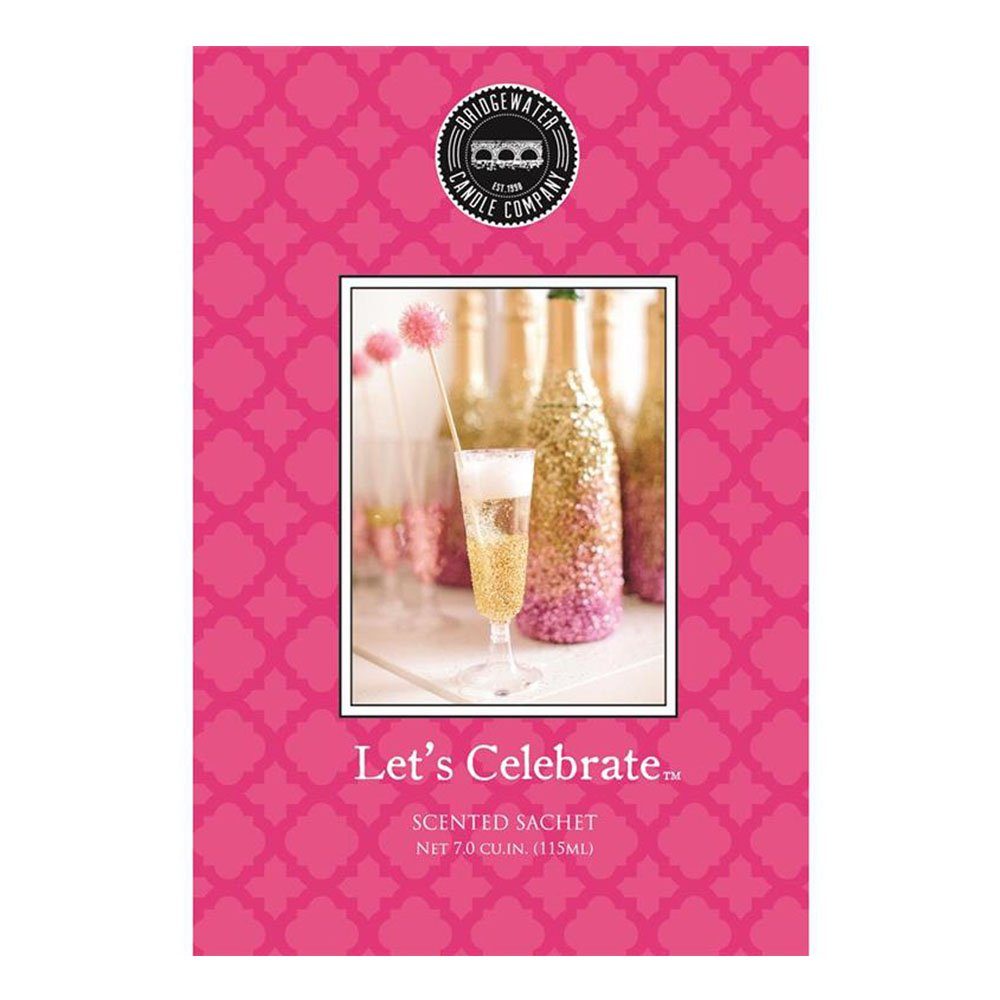 Bridgewater Candle Company Duftlampe BRIDGEWATER Duftsachet LET'S CELEBRATE pink rosa Papiertüte mit Duft