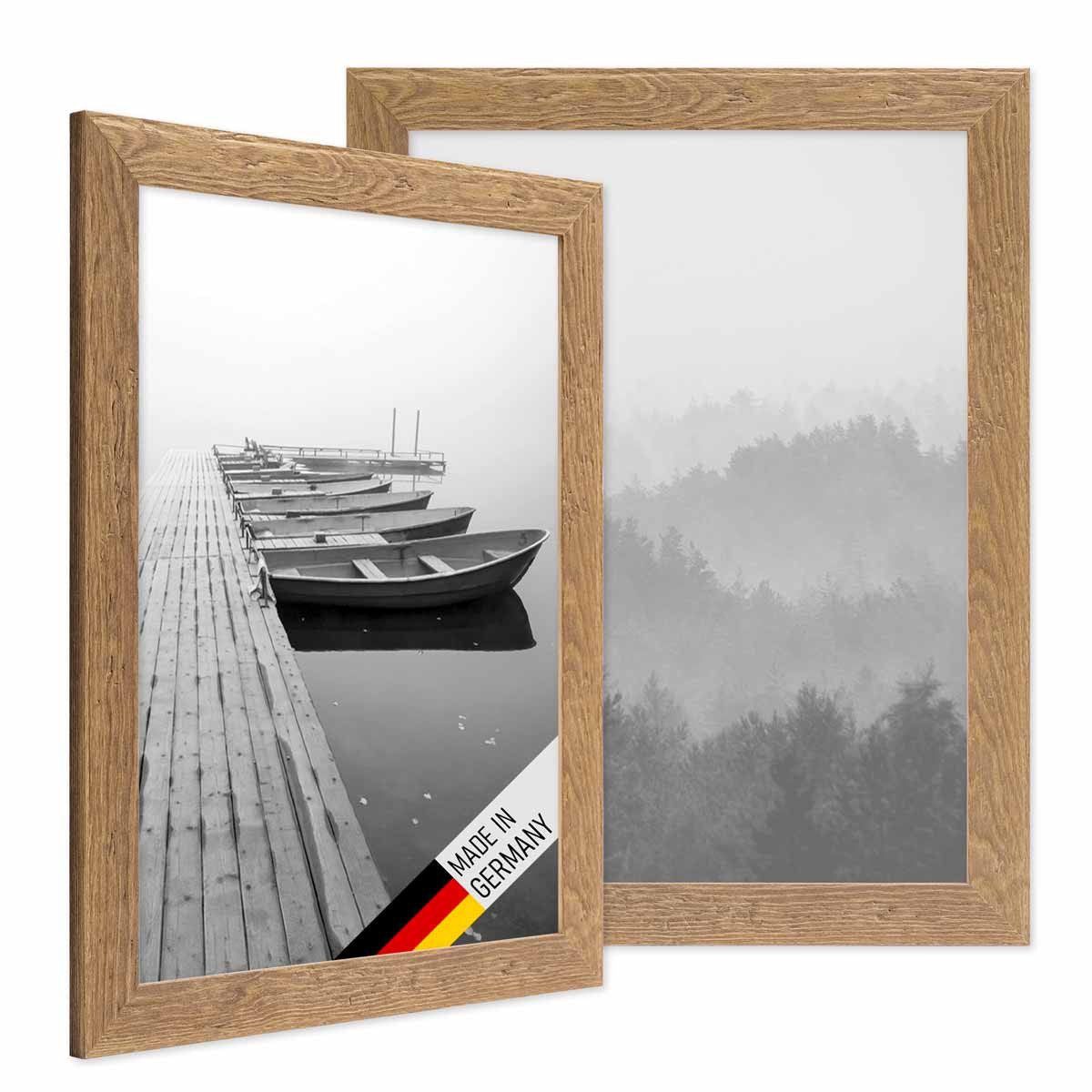 PHOTOLINI Bilderrahmen 2er Set Strandhaus Rustikal günstig online kaufen