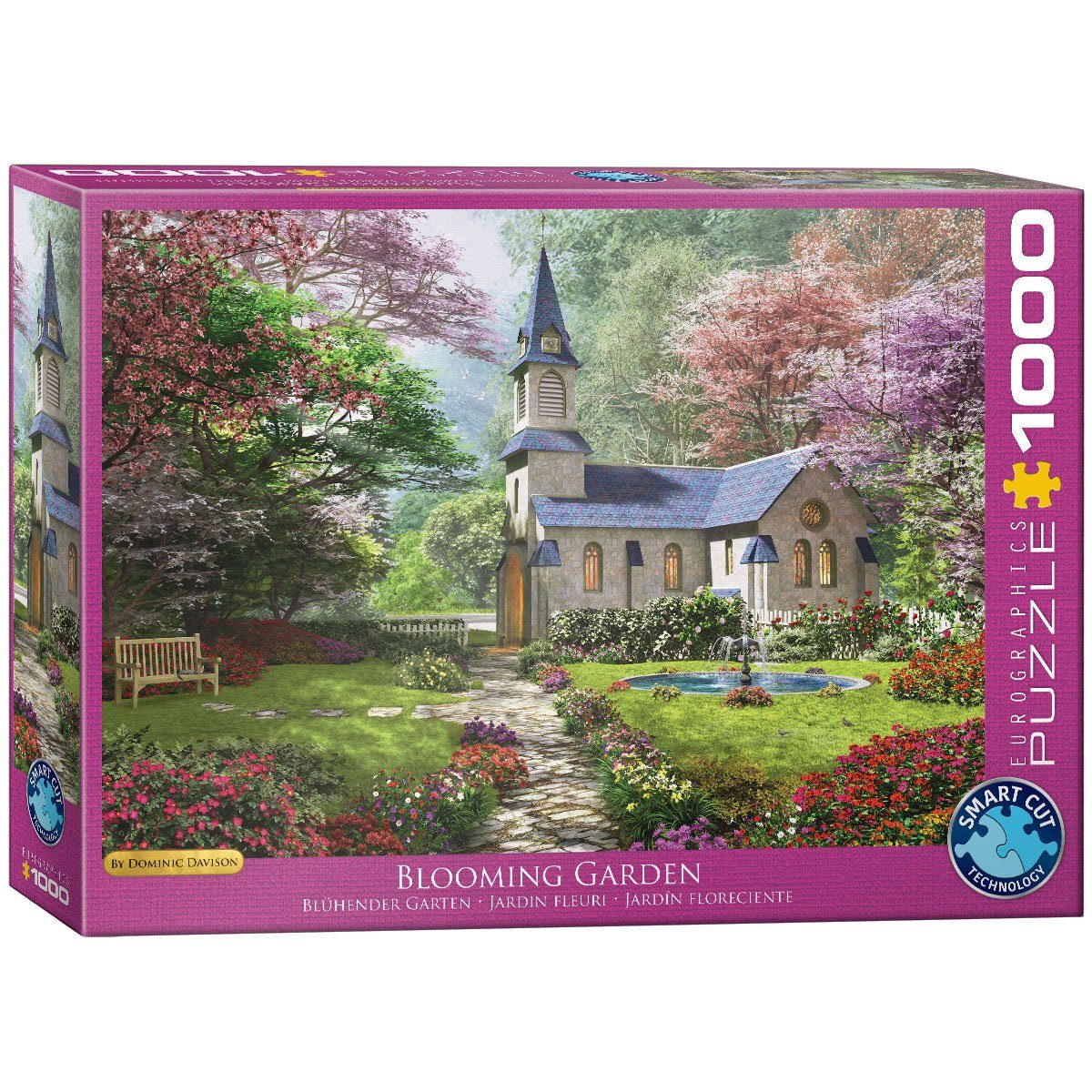 EUROGRAPHICS Puzzle EuroGraphics 6000-0964 Blühender Garten, 1000 Puzzleteile