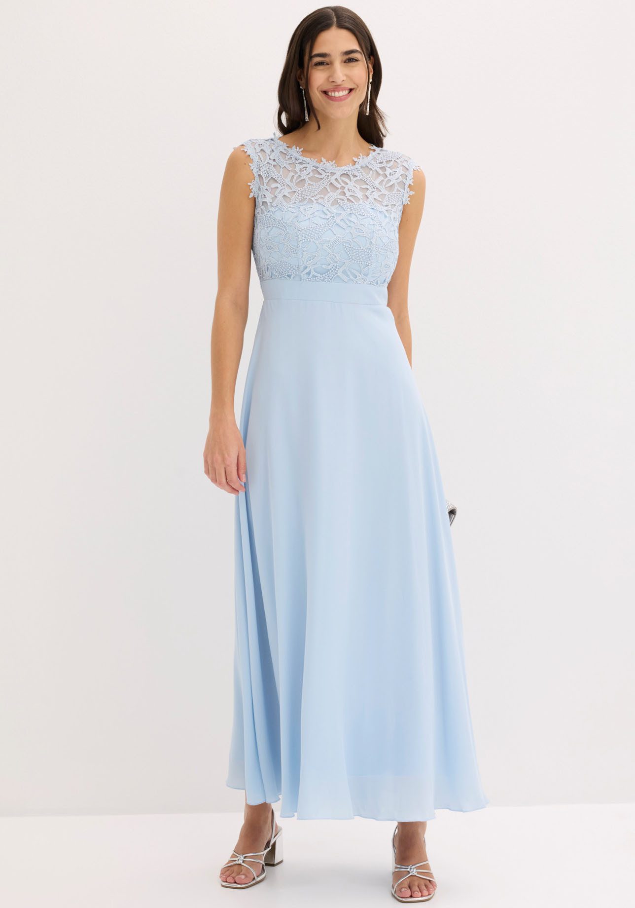 bonprix Maxikleid für festliche Anlässe, vollständig gefüttert, taillierte Passform