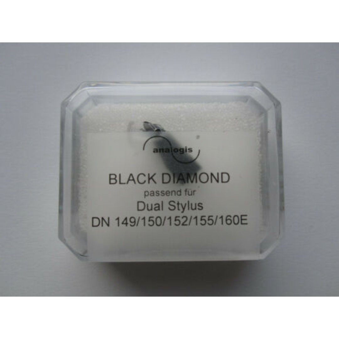 Stylus Diamond 149/150/152/155/160E DN Analogis Plattenspieler Black Dual