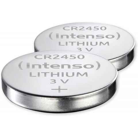 Intenso Energy Ultra CR2450 2er Pack - Knopfzellenbatterie - silber Knopfzelle