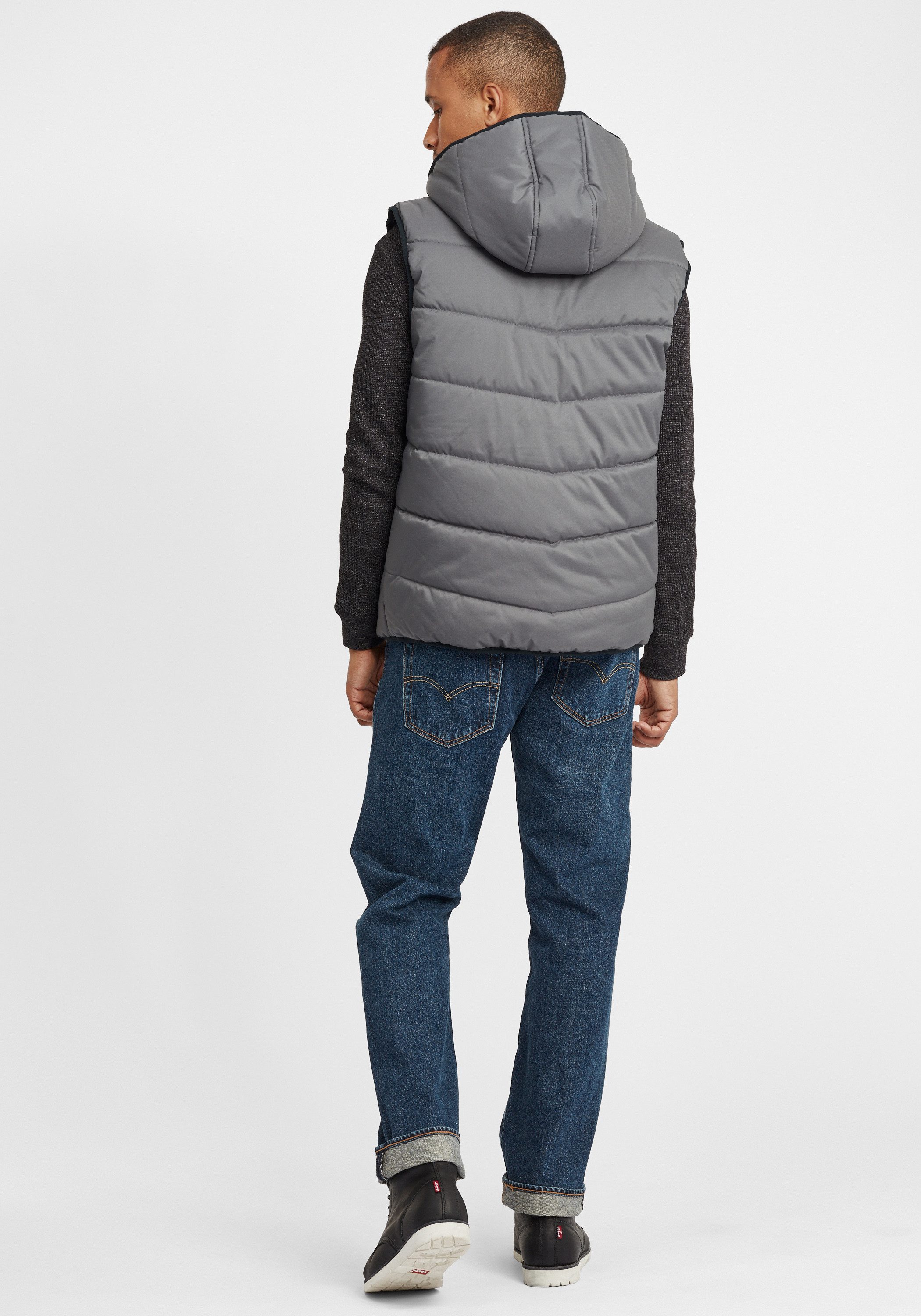 !Solid Kurzweste SDAtsu Weste mit Steppung