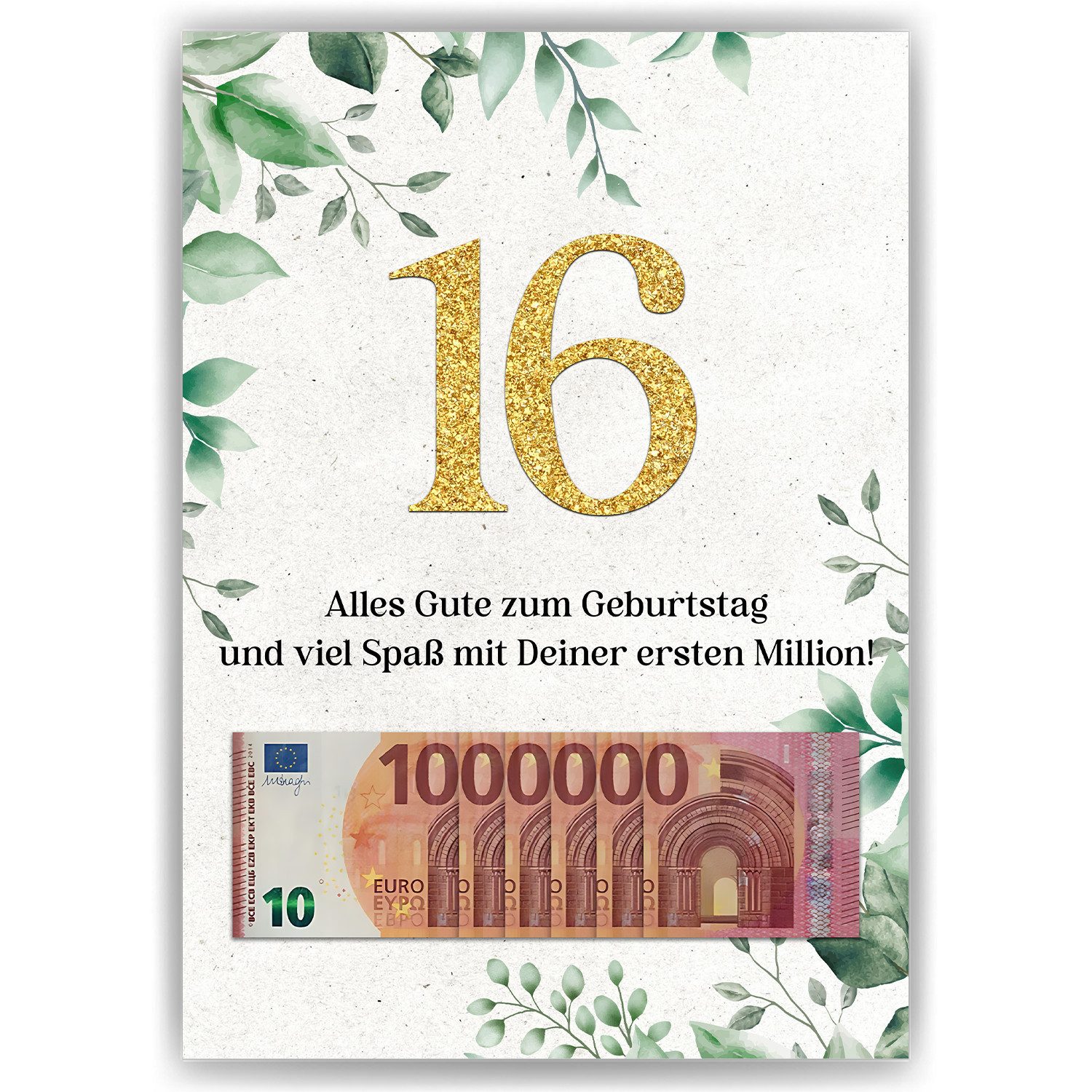 Tigerlino Poster Geburtstag Geldgeschenk Männer Frauen günstig online kaufen